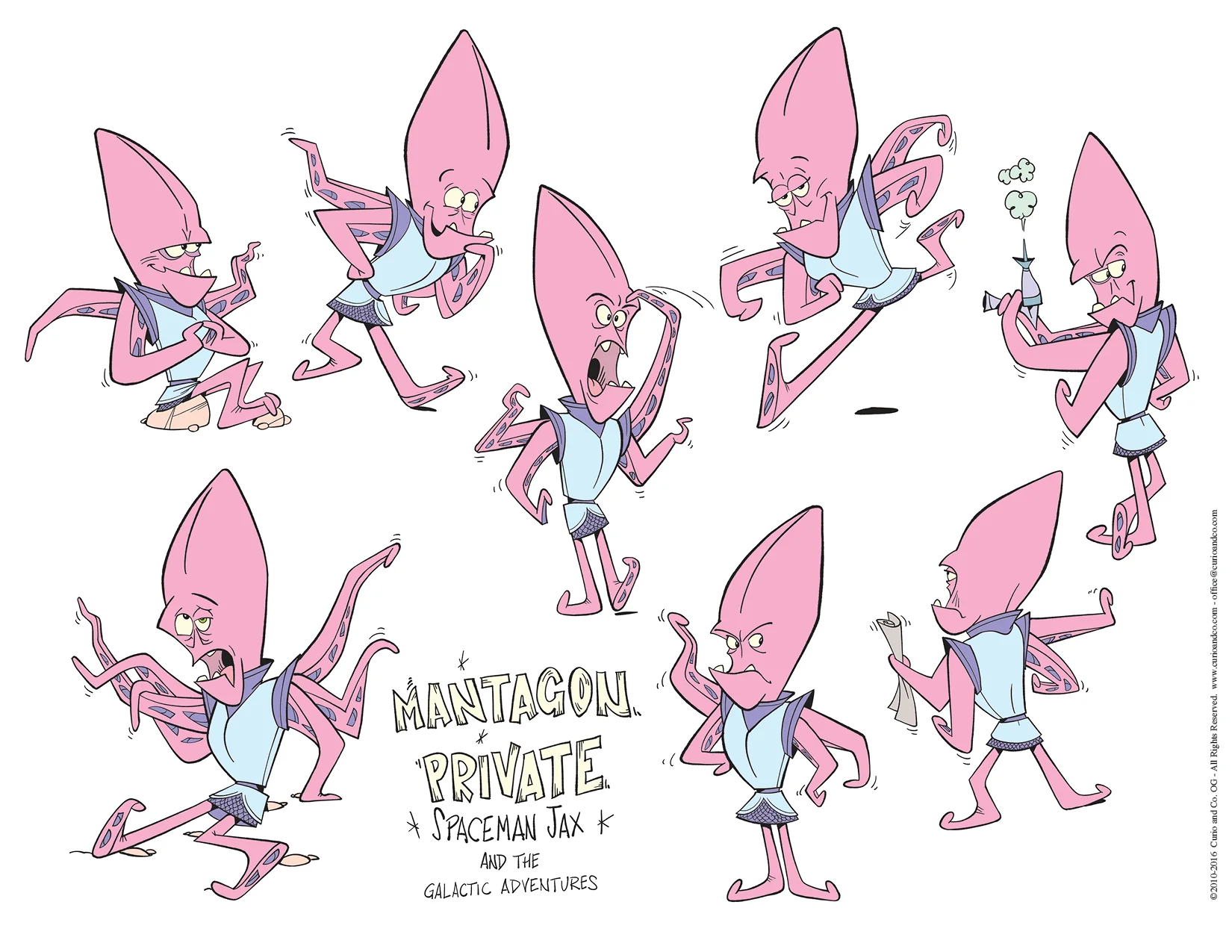 Spaceman Jax - Mantagon Private model sheet
