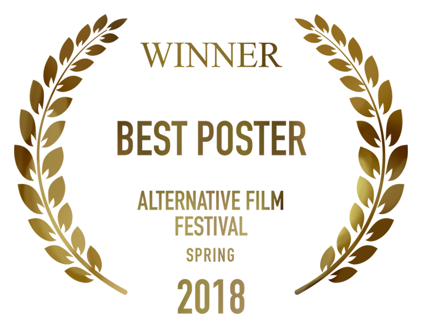 Fragments Winner Best Poster Alternative Film Festival design by Cesare Asaro 2018
