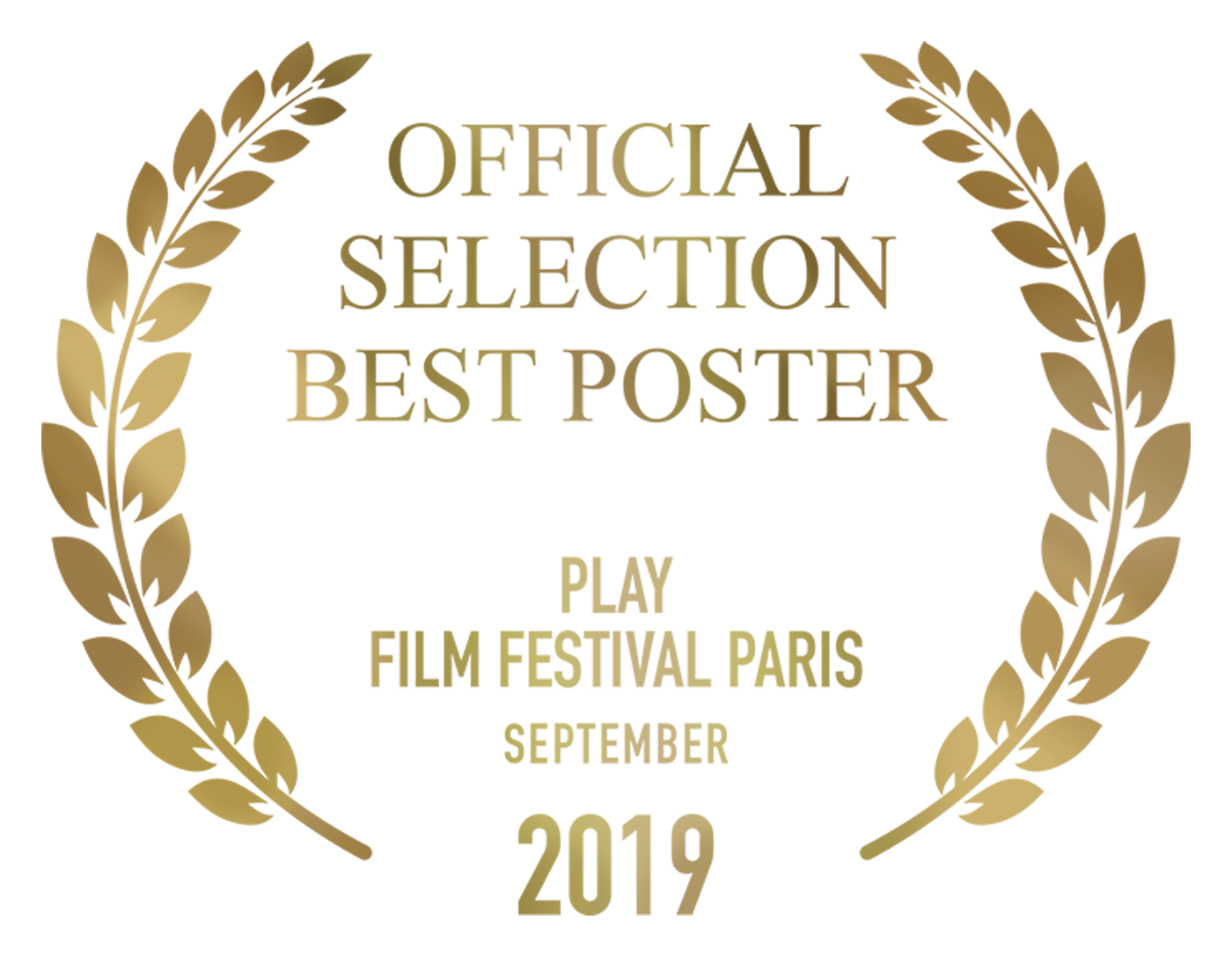 Fragments Official Selection Best Poster Play Film Festival Paris September 2019 Design by Cesare Asaro