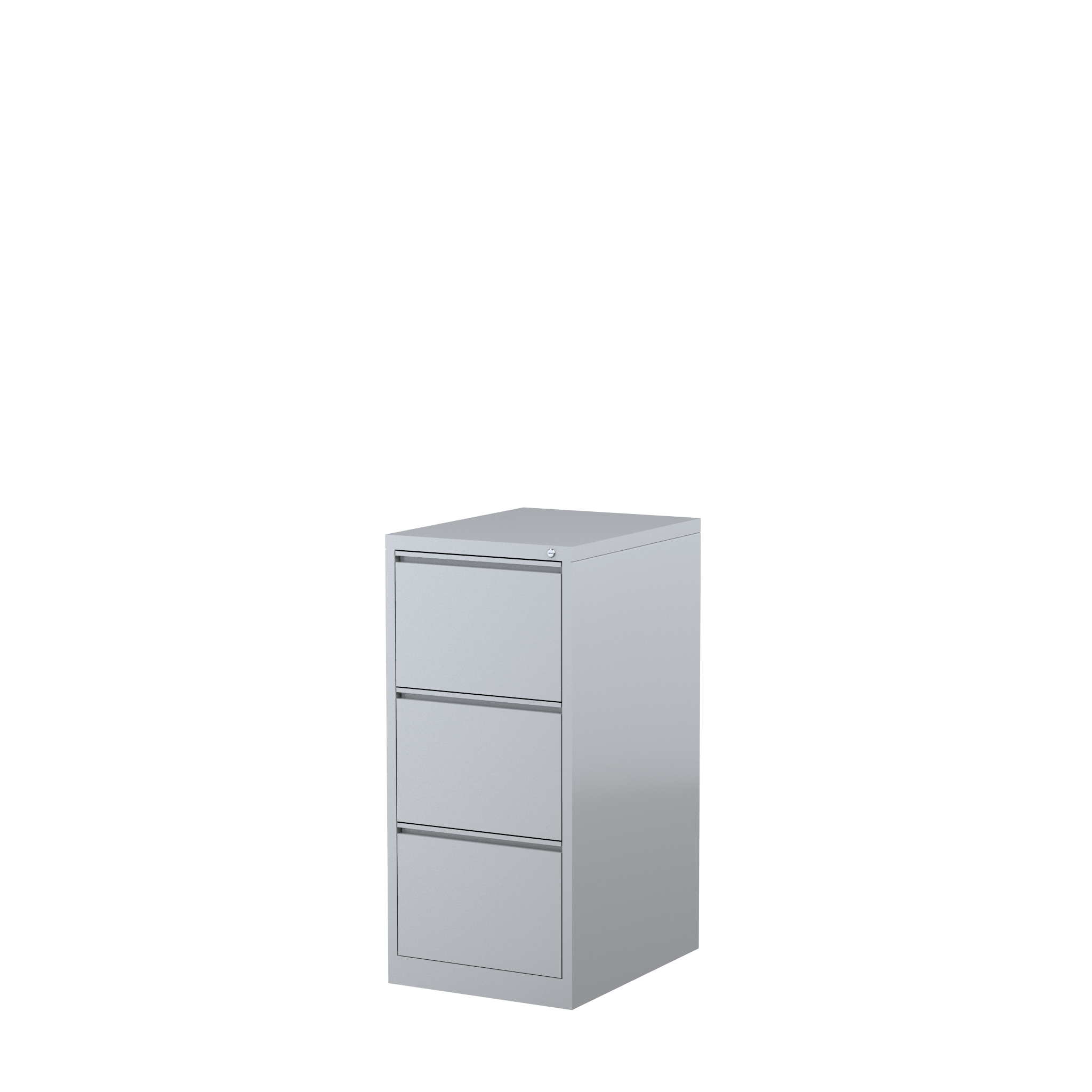 MVF3 - MERCURY 3 Drawer Vertical Filing Cabinet - 1015H x 470W x 620D-SG.png