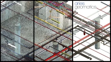 Transition from point clouds to 3d bim compatible models