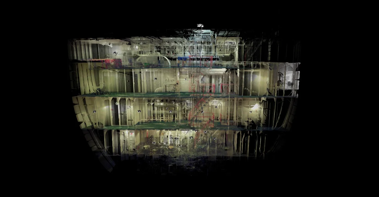 Pump Room in a CHEMICAL carrier