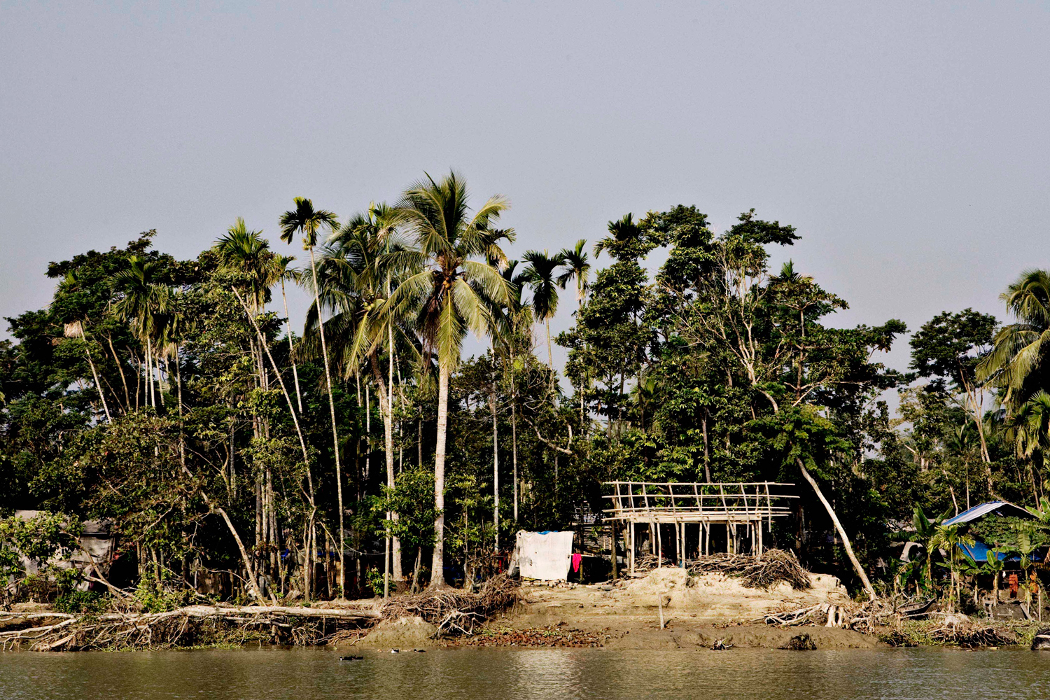 Reconstruction have started after cyclones and rainy season is over