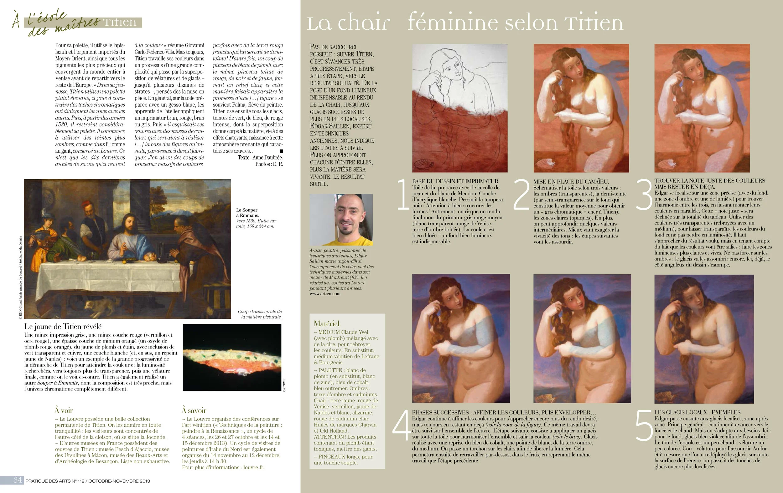Paru dans "Pratique des Arts" N°112