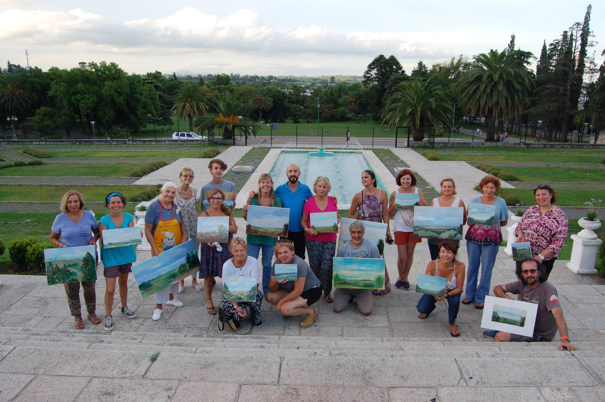 Seminario Peinture Plein Air - Sierras Hotel - Alta Gracia - Febrero 2017