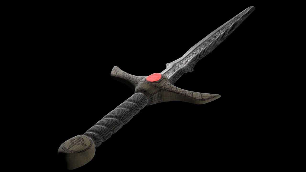 Sword Wireframe