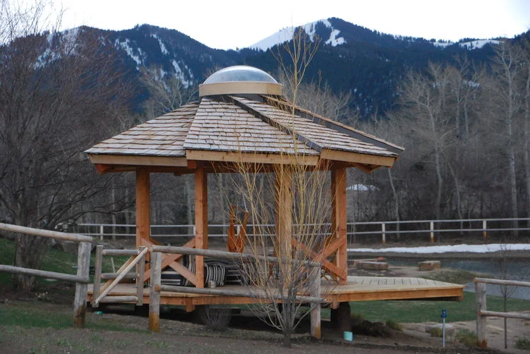 Reciprocal Frame Gazebos