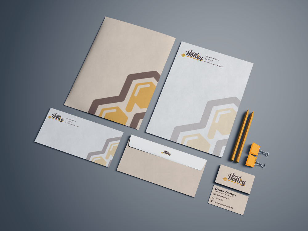 Folders, Stationary, Envelopes, Business Cards, etc.