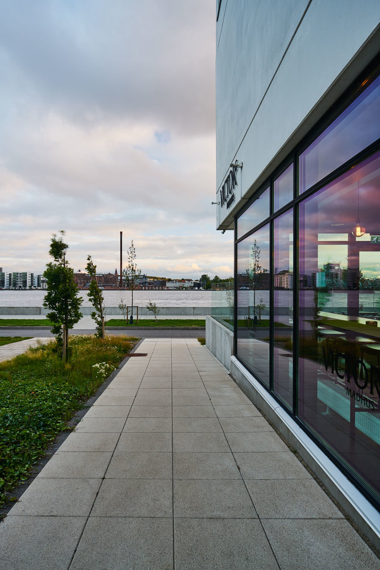 Fremtidens Plejehjem i Norresundby Danmark arkitektur exteriör bild 5.jpg