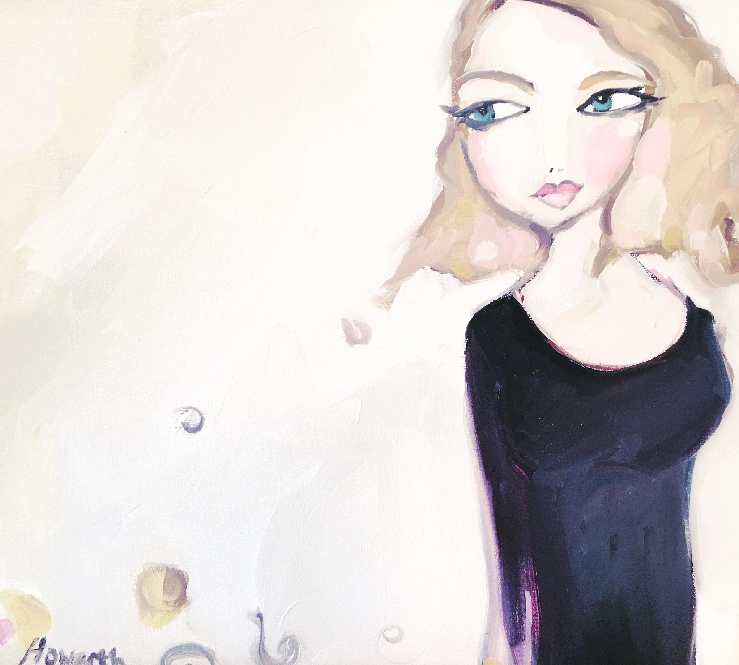 Fashion Painting by Katrina Howarth
