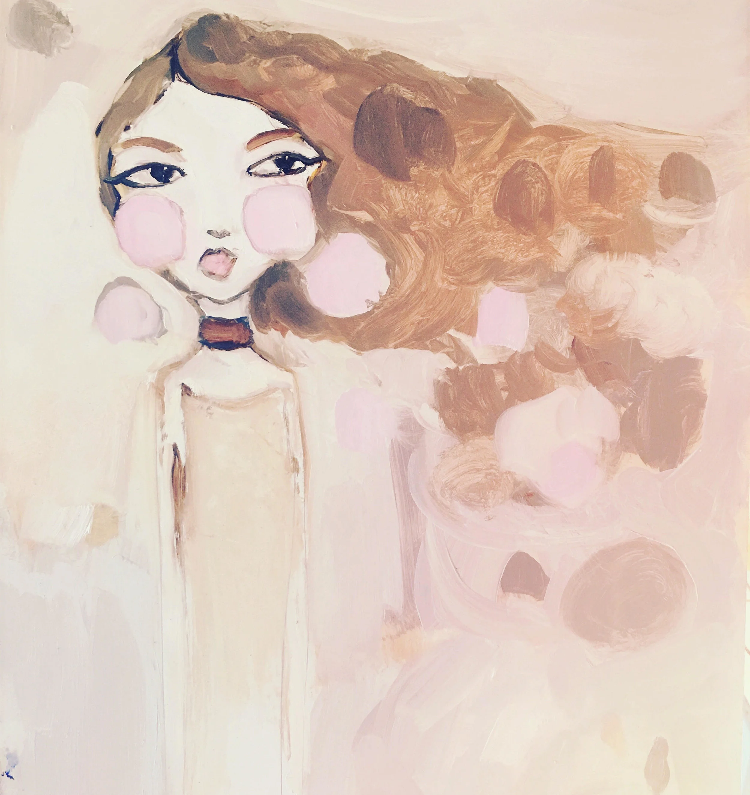Fashion Painting by Katrina Howarth