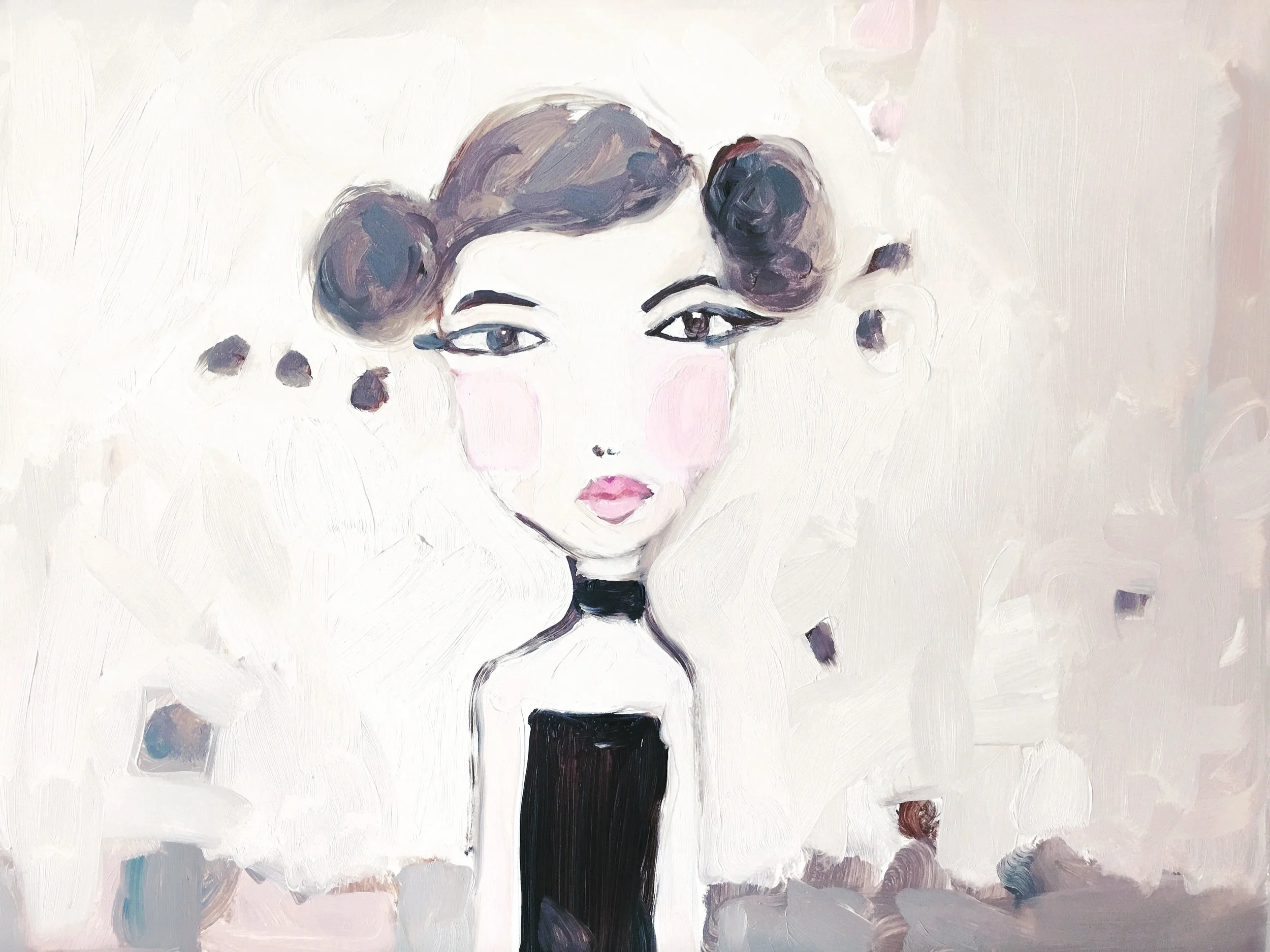 Fashion Painting by Katrina Howarth