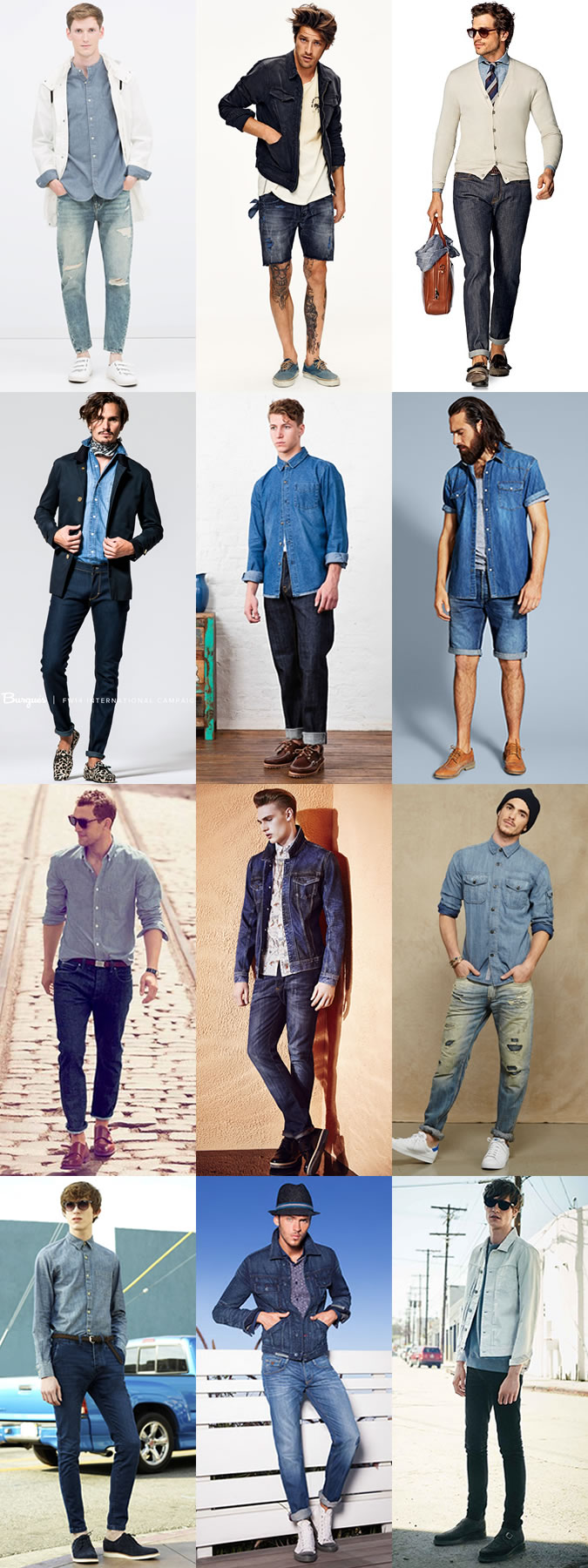Denim & Blues look GREAT on ANY Complexion!!