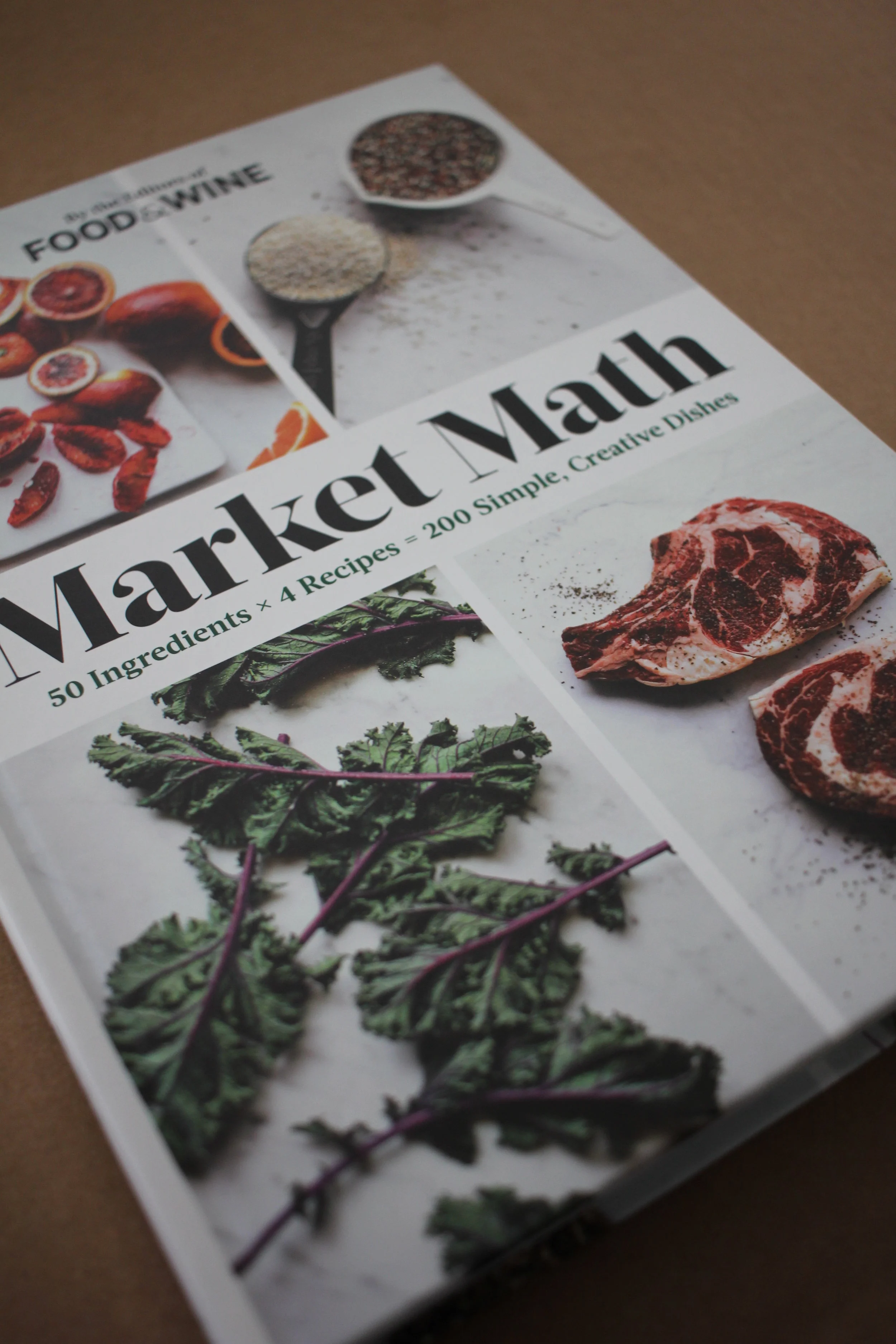 Market Math Recipe Book by Food & Wine