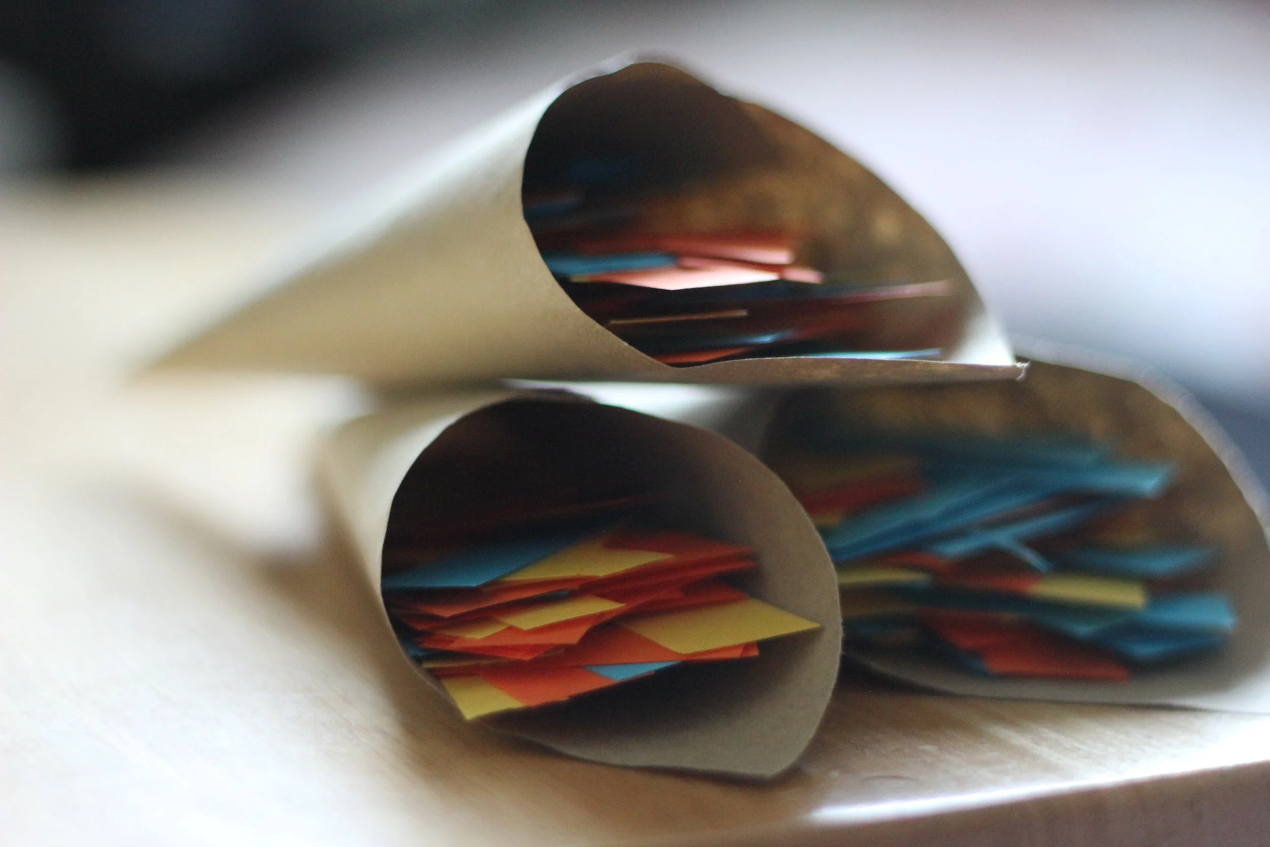 Easy DIY Kraft Paper Confetti Thrower