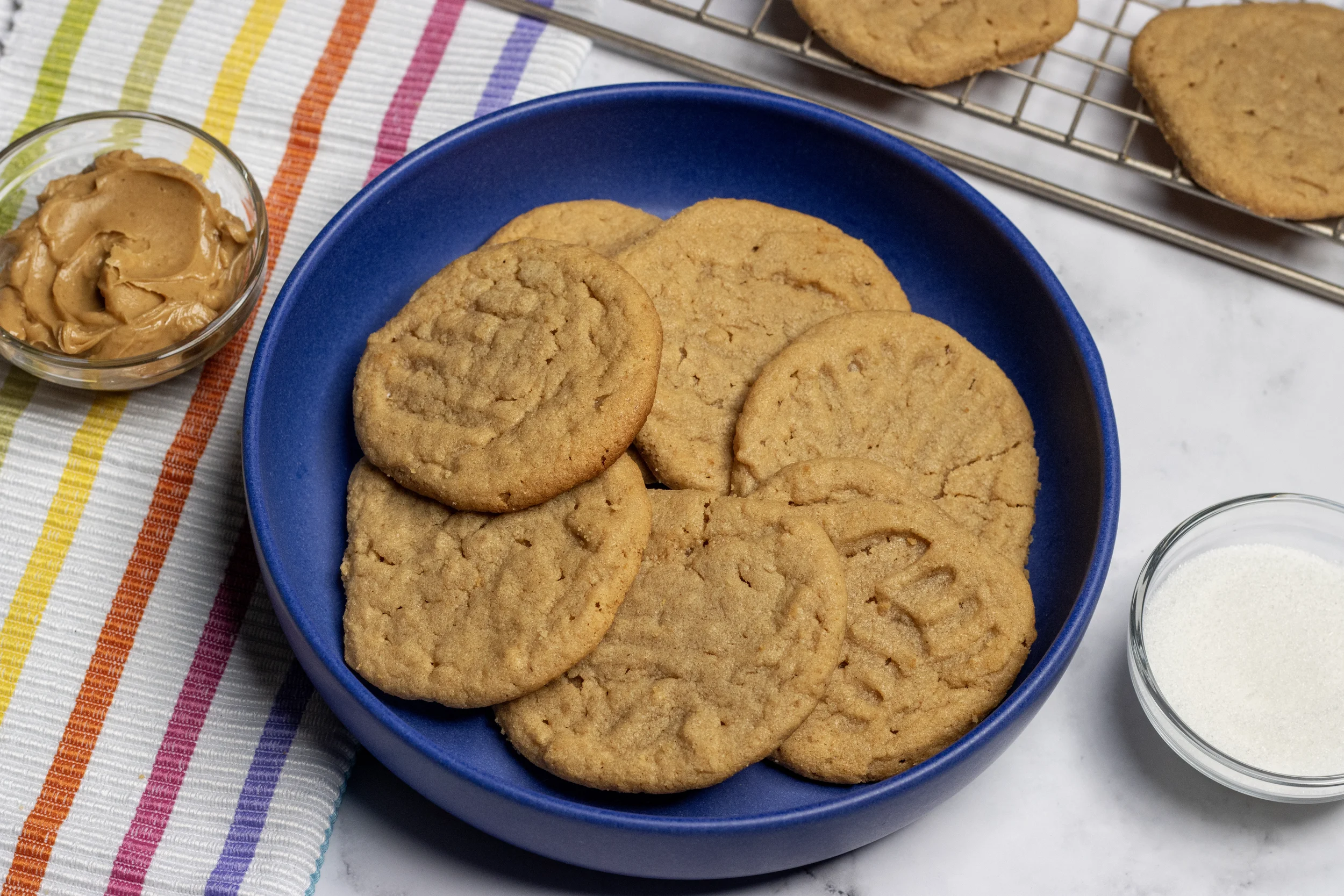 3 Ingredient Peanut Butter Cookies