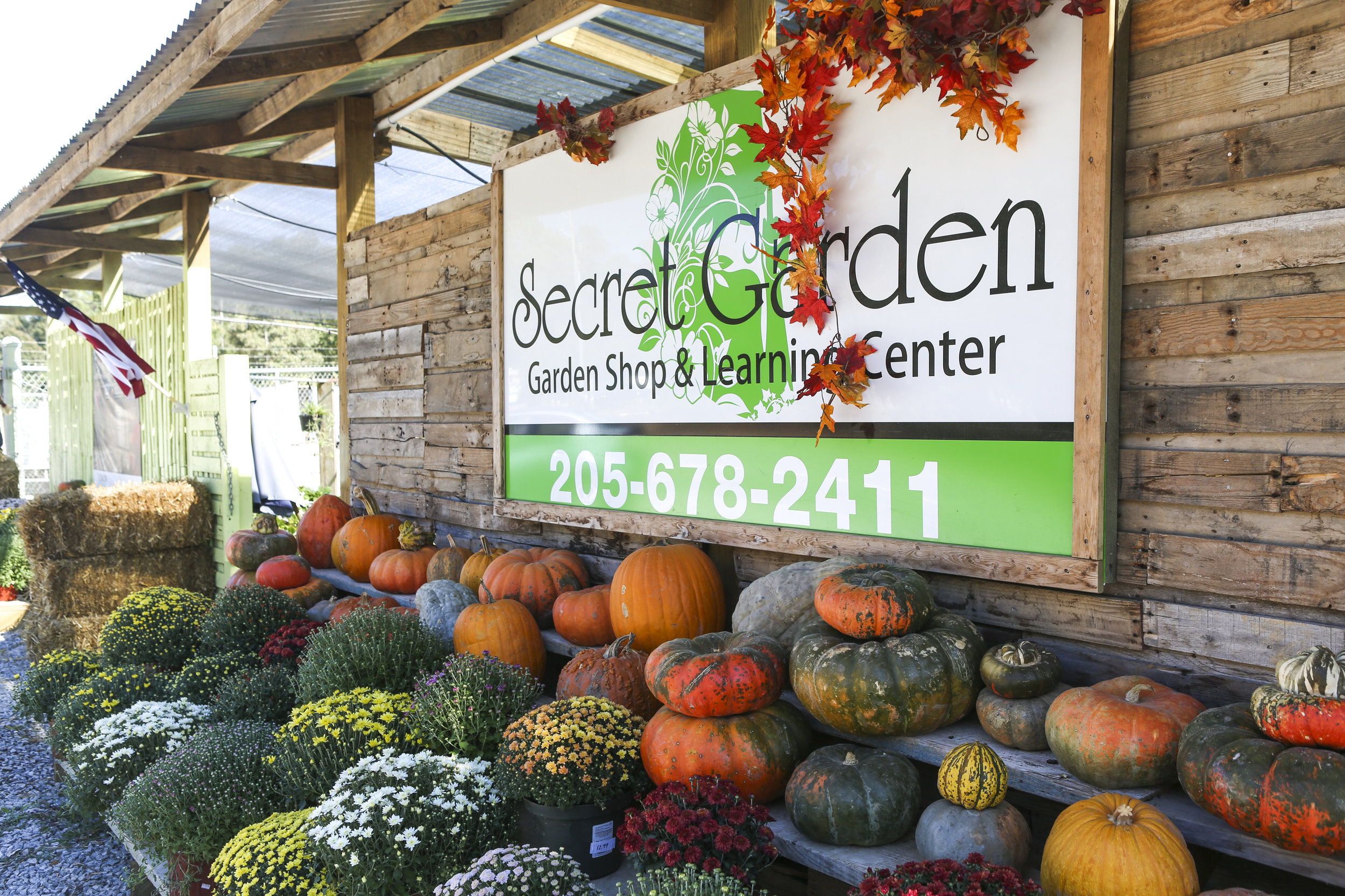 Secret Garden - learn to landscape like a pro with our gardening education programs and nursery