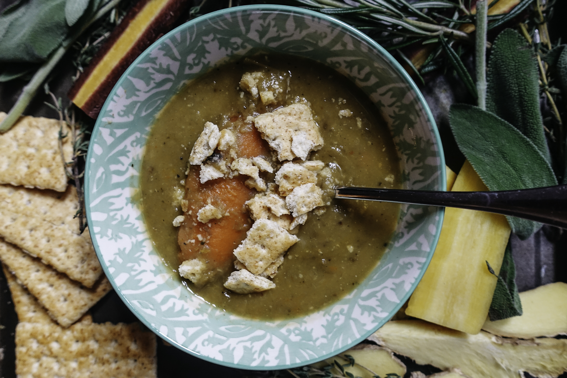 jamaican chicken soup at Soup Up, DC