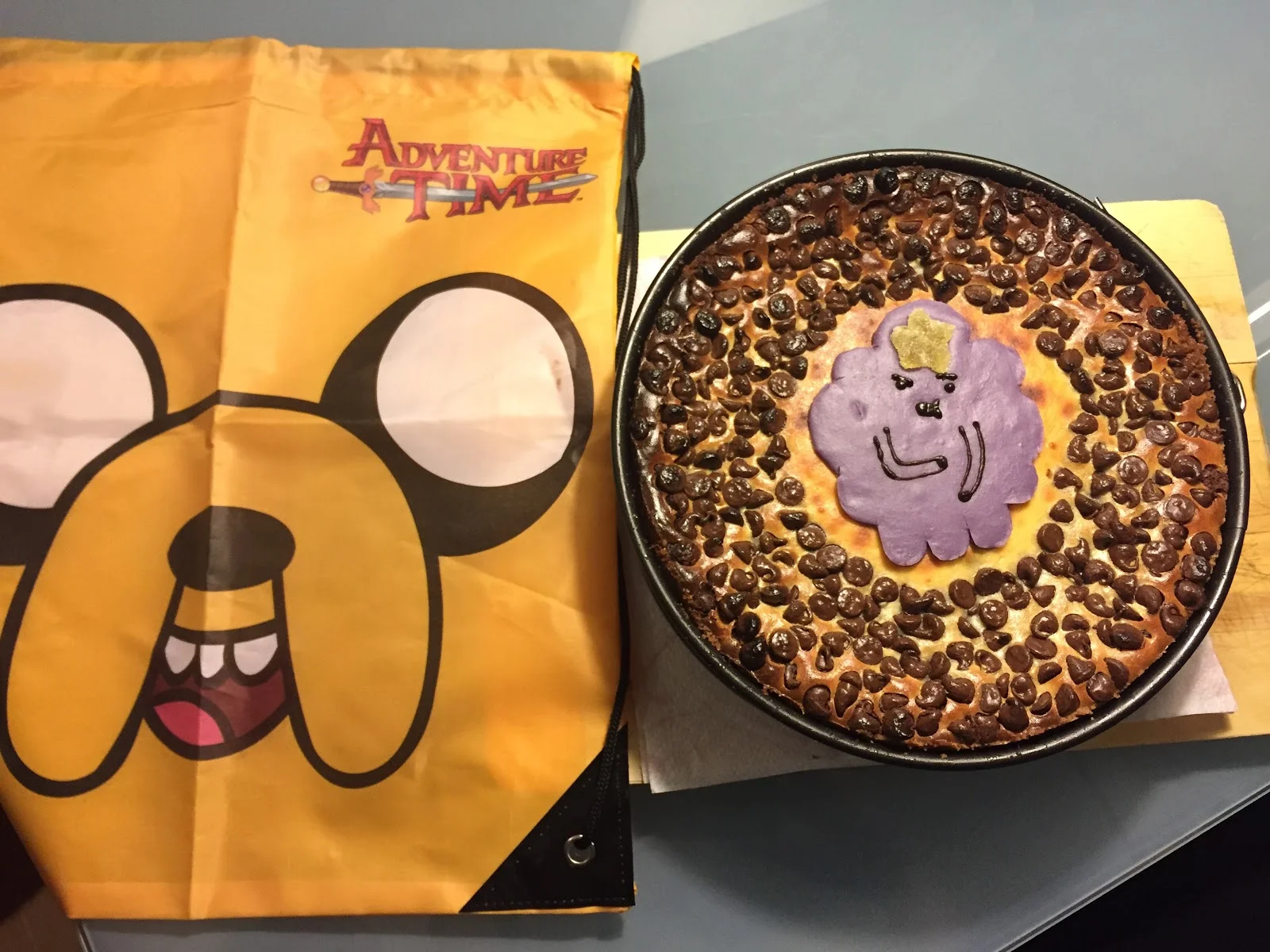 Cooking at Home: Lumpy Space Princess cheesecake