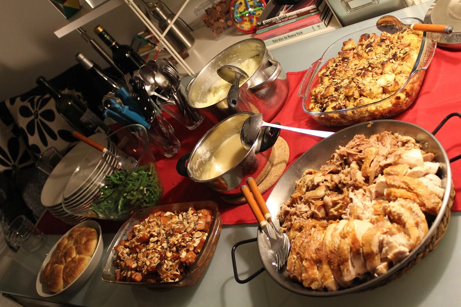 Cooking at Home: Thanksgiving in Spain, Part II final product