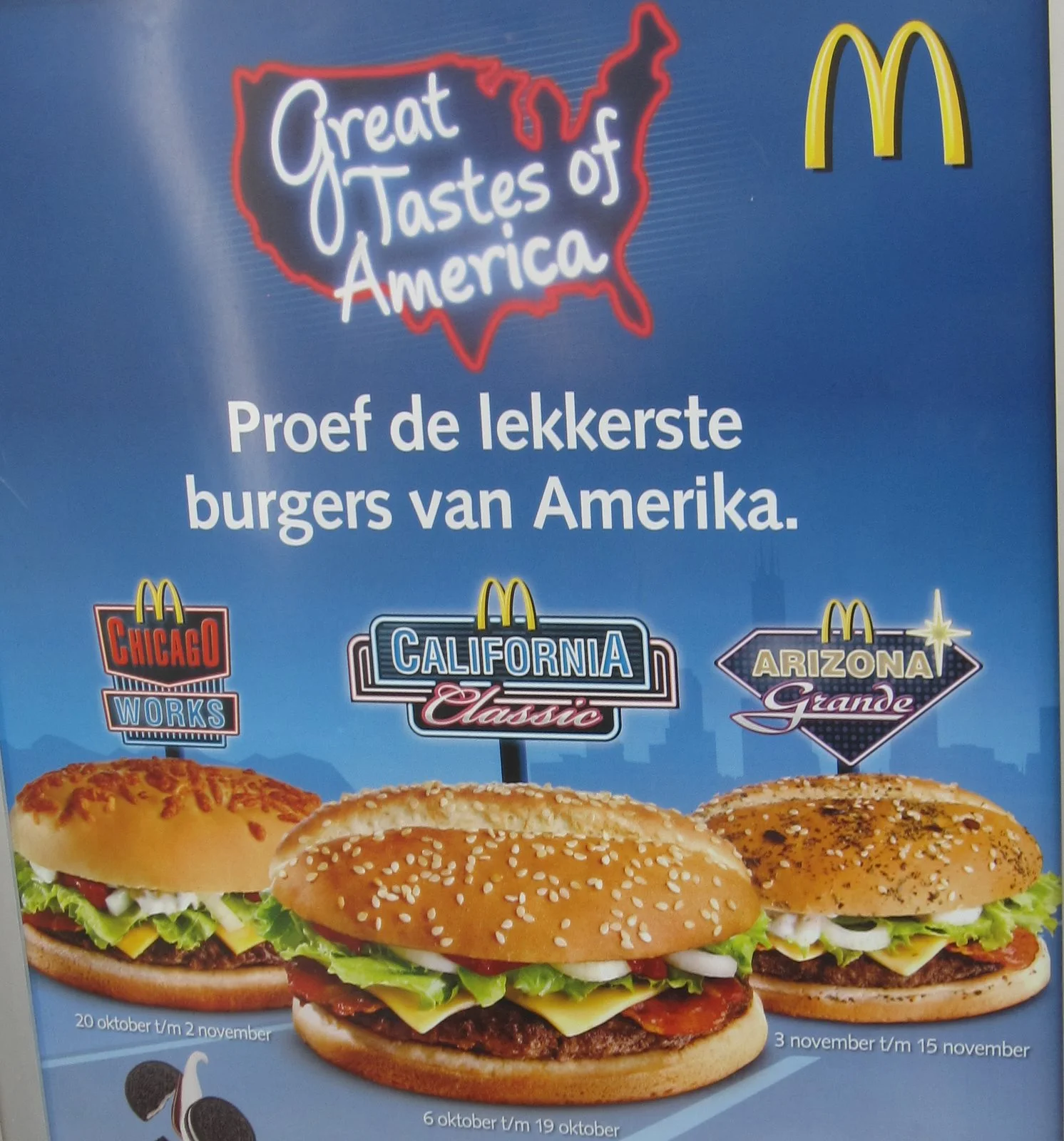 American (fast food) in Europe