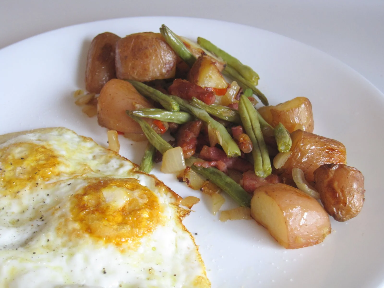 Warm Green Bean and Potato Salad