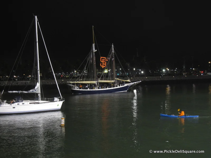 SF Giants By Land and By Sea
