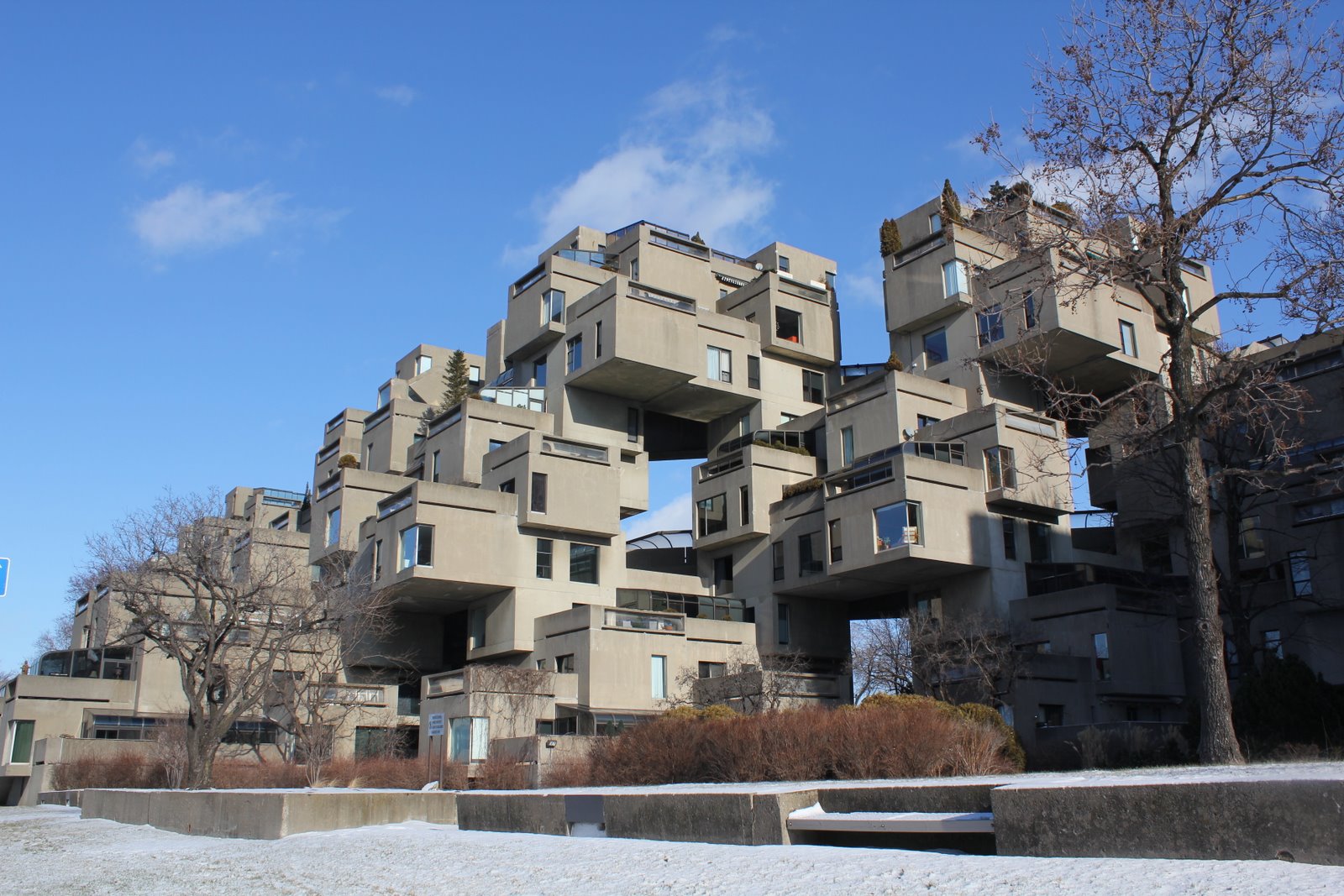 Not Dystopian Republic Habitat 67 By Moshe Safdie Pickle Deli Square