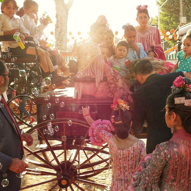 Feria de Abril 💃 Can any more kids fit on this wagon? 😄
.
.
.
.
.
#feriadeabril2019 #feriadeabril #feriadesevilla #sevilla #andalucia #festivalsofspain #cnntravel #bbctravel #cntraveller #travelandleisure #travelblog #latergram