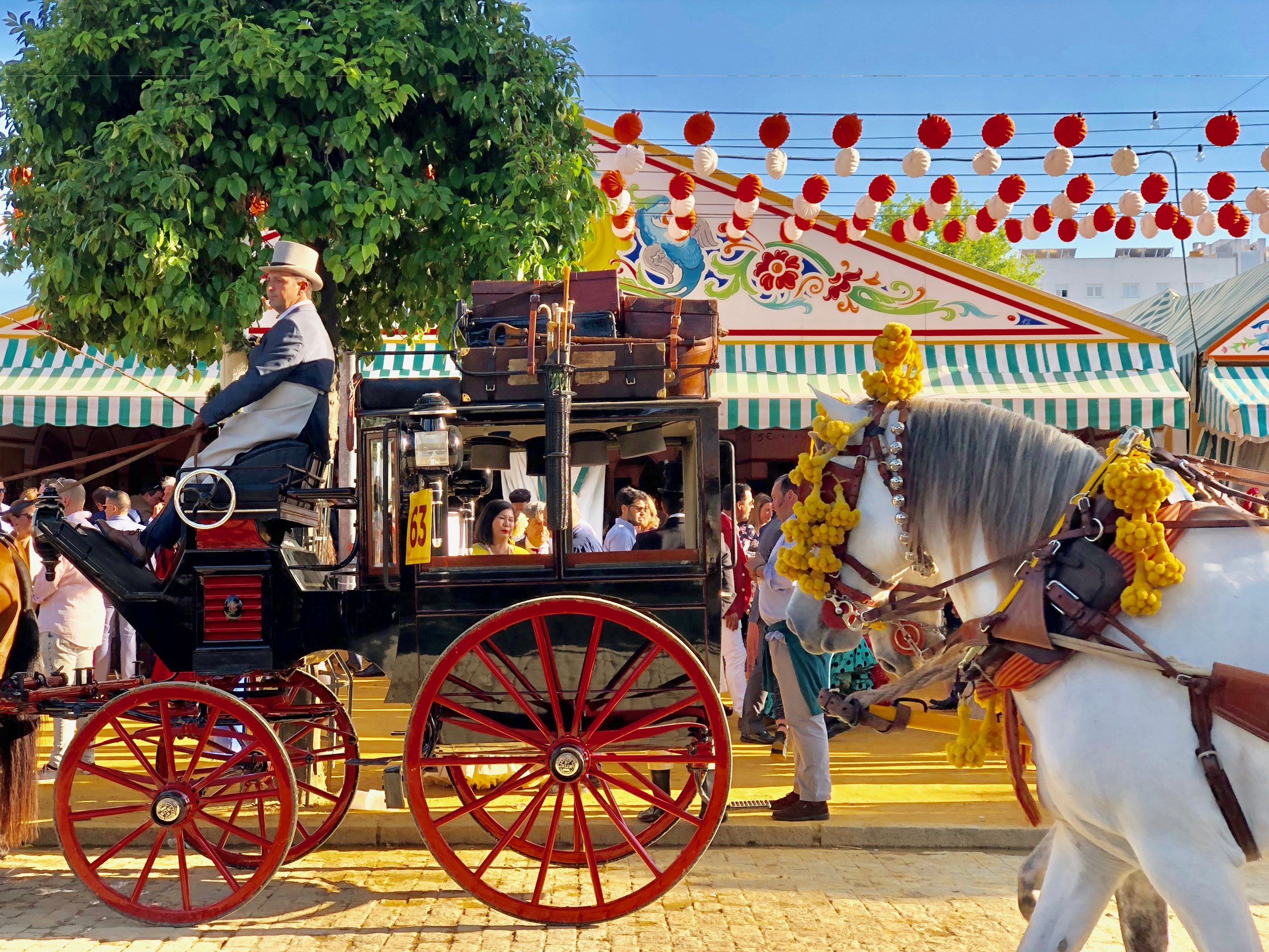 The Feria was really like stepping into another era.