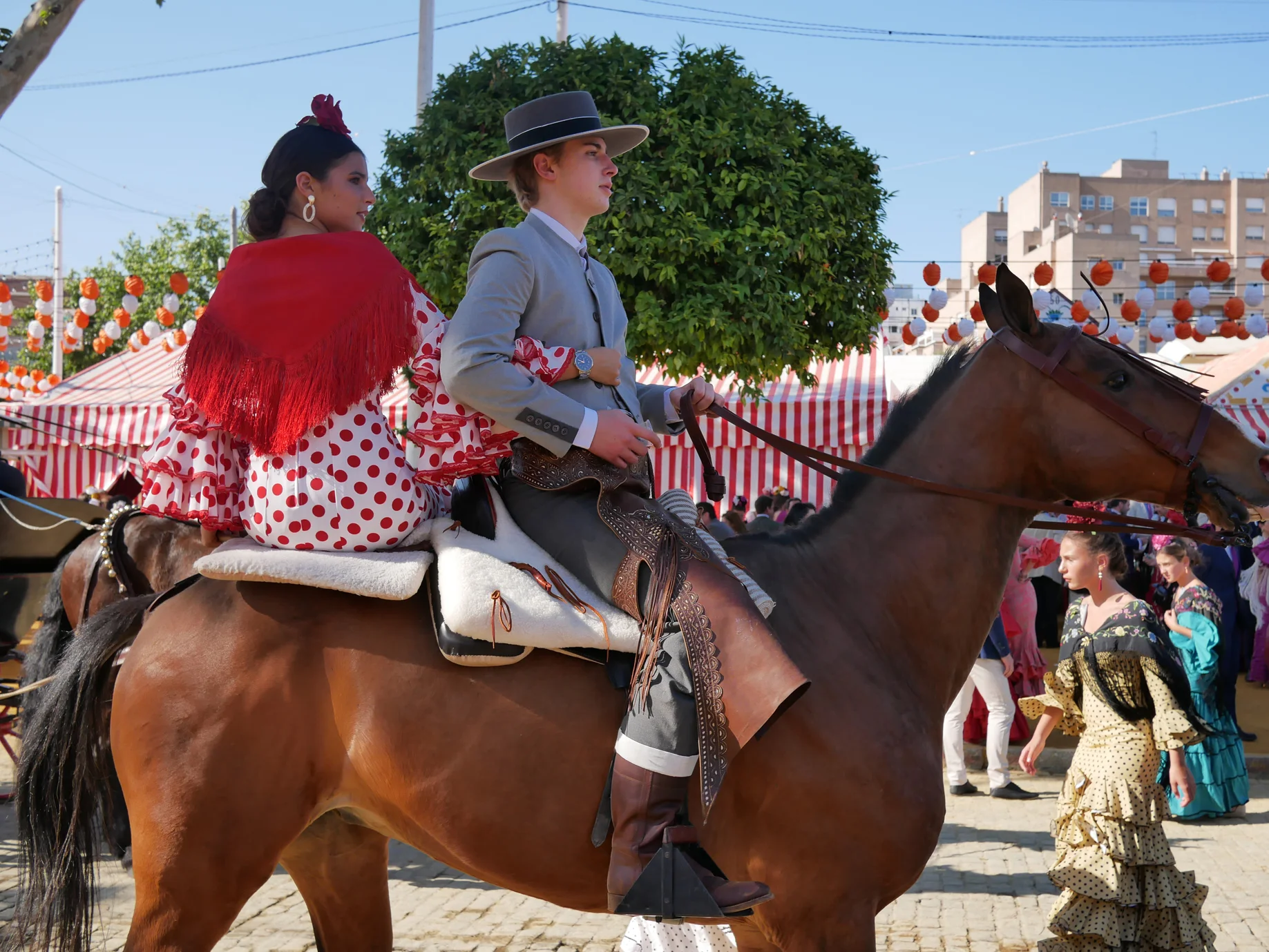 Again, it really struck me how young people were an equal part of Feria participants, showing how it’s really a living tradition.