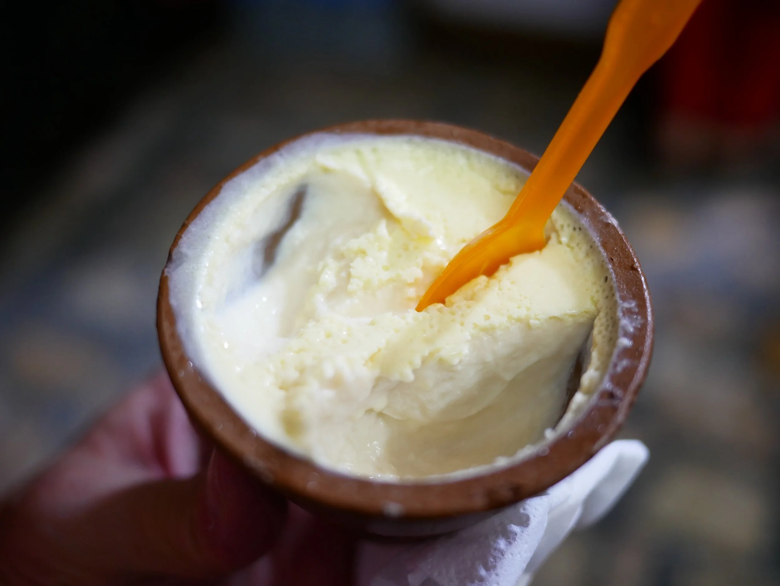 Bhaktapur snack: juju dhau, the ”king of yogurt”