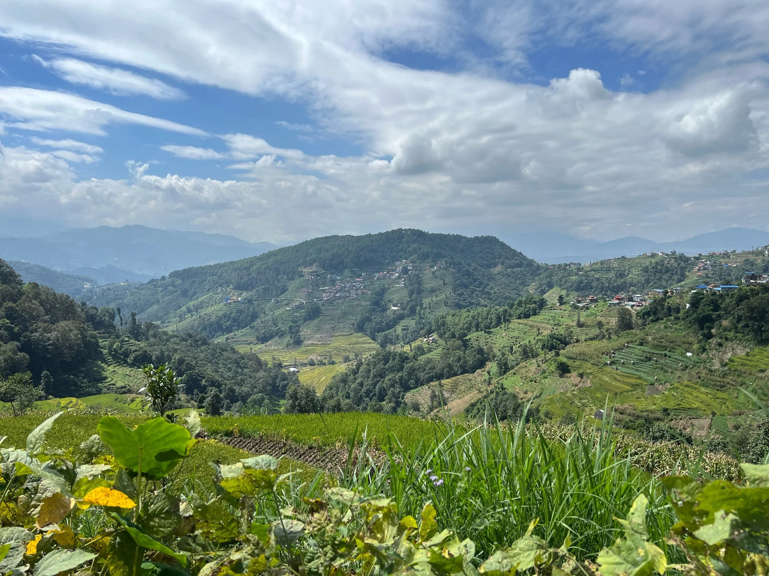 “Trekking” from Nagarkot to Dhulikel