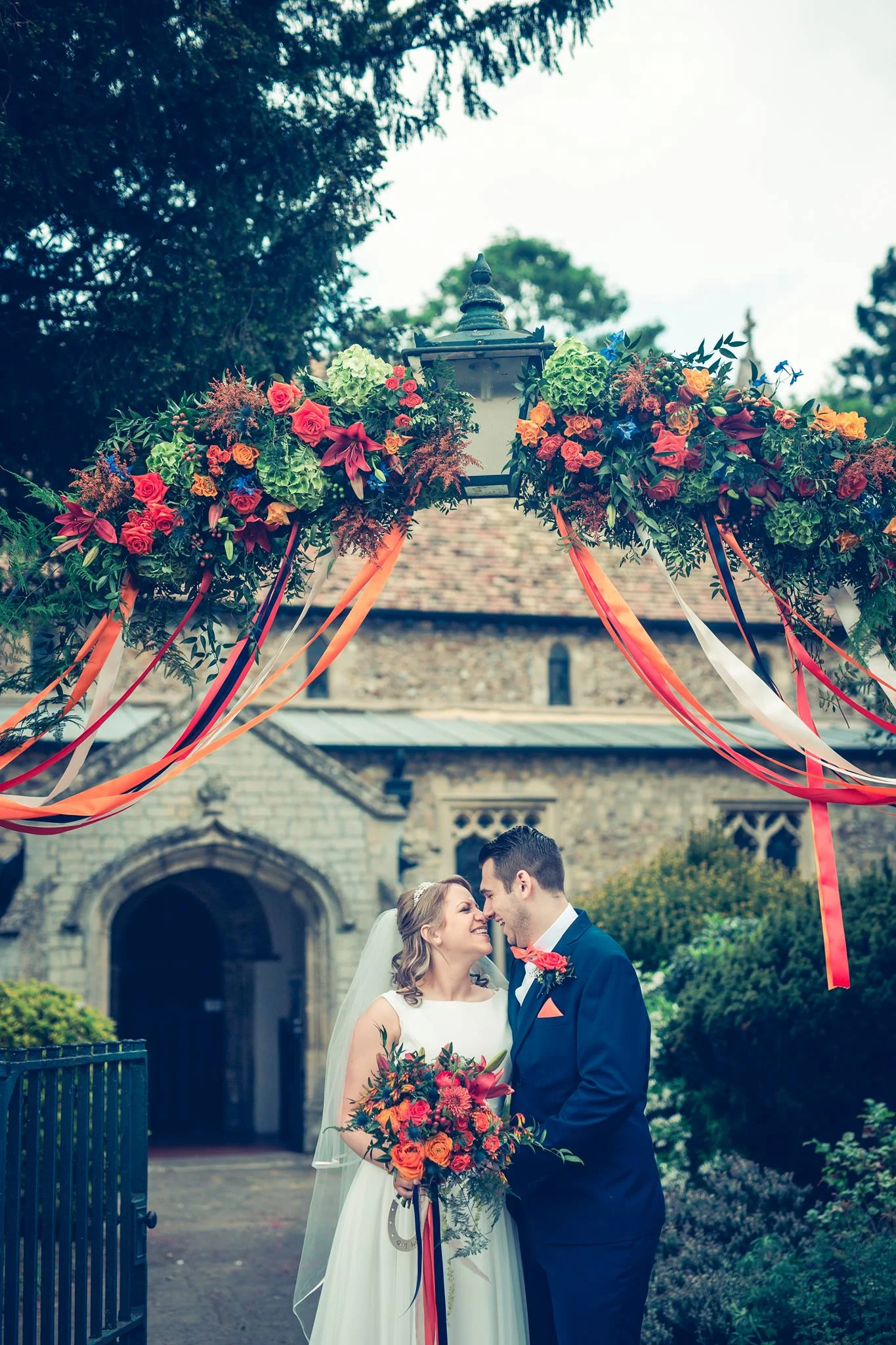 Nicola and Jonathan's flower story