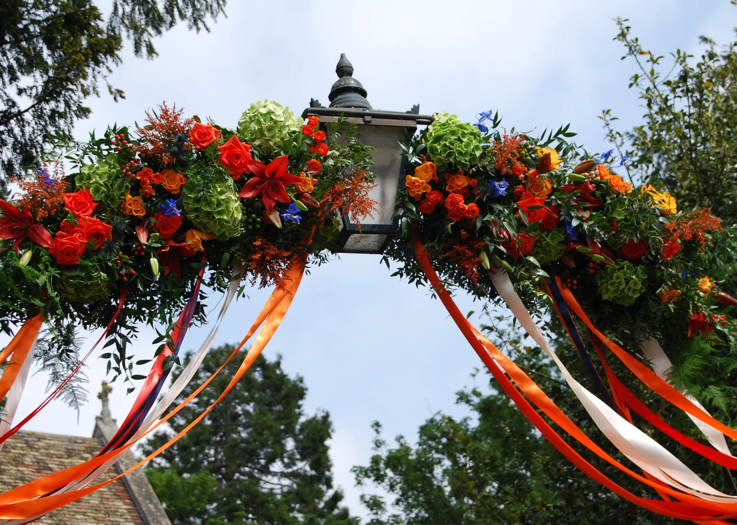 How to make a floral arch