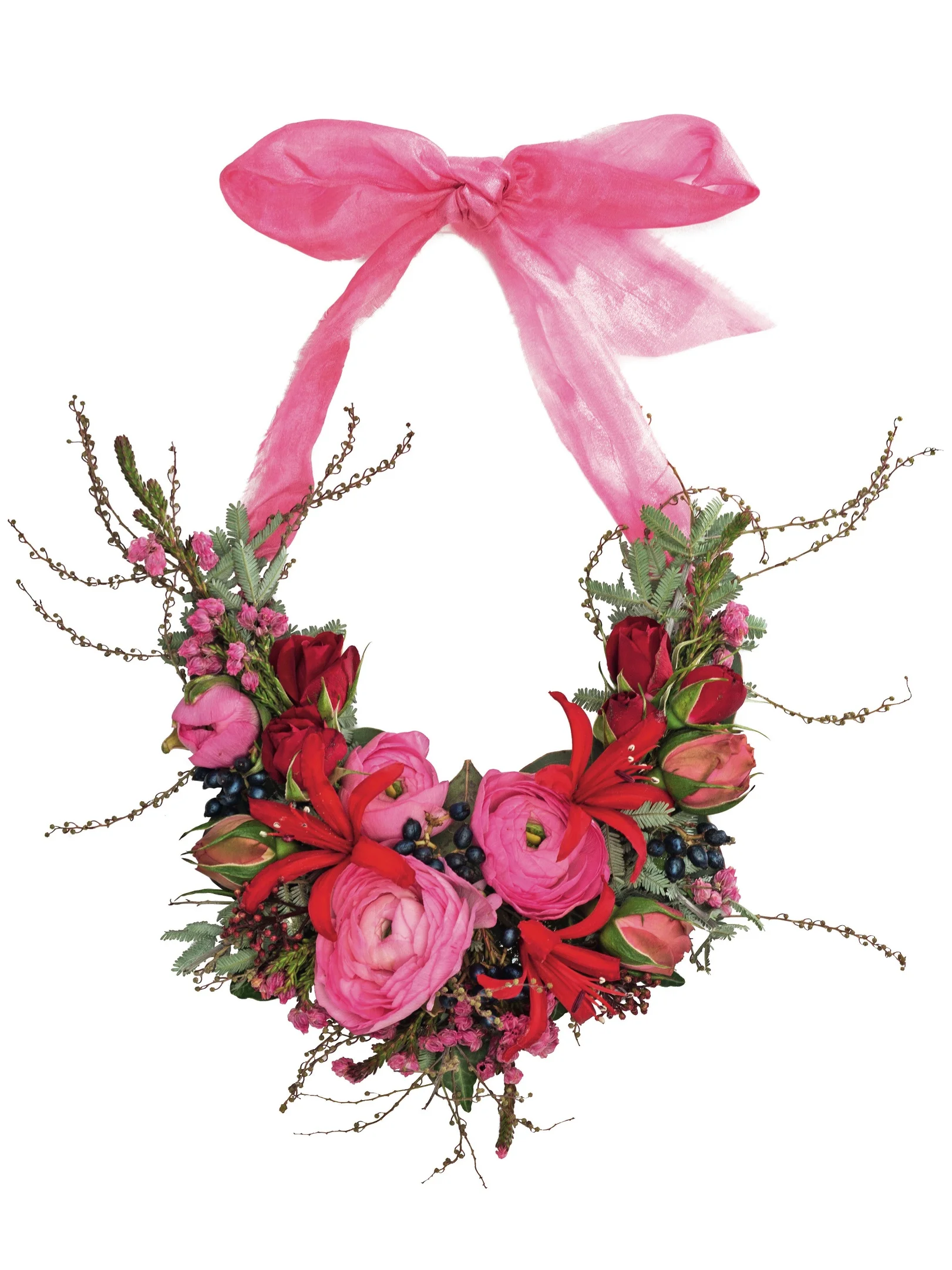  Floral bridesmaid necklace 