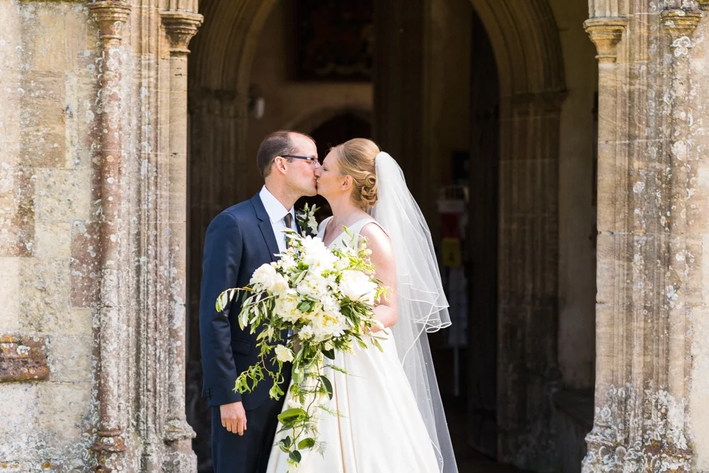 Gorgeous cascading bouquet for Eleanor. Image by Phil Barnes Photography