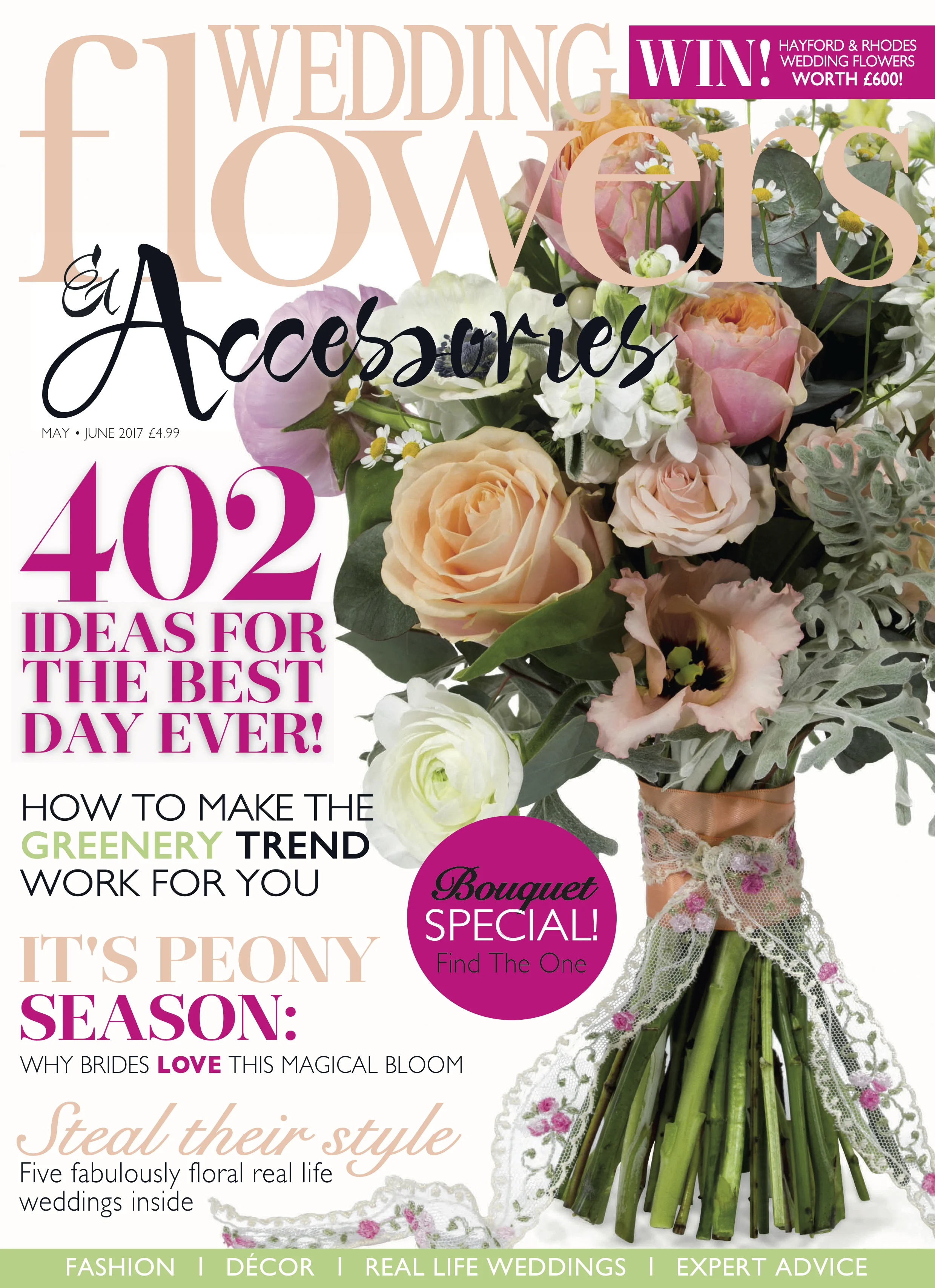 And then the magazine, so exciting when it arrives through the door.