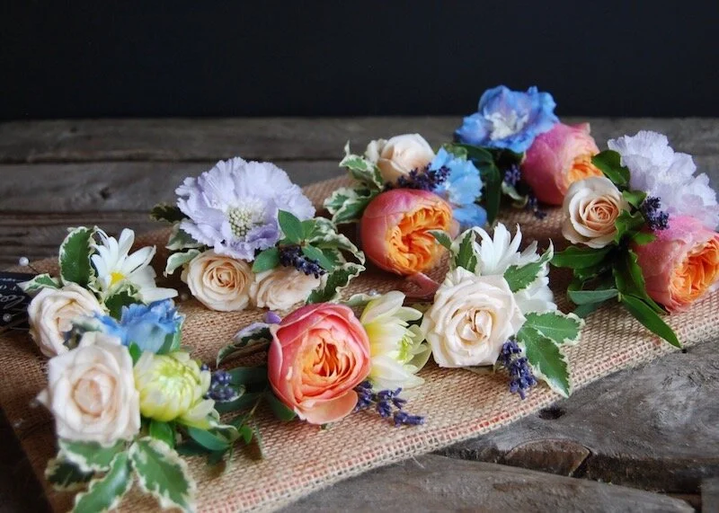 Flowers for the boys