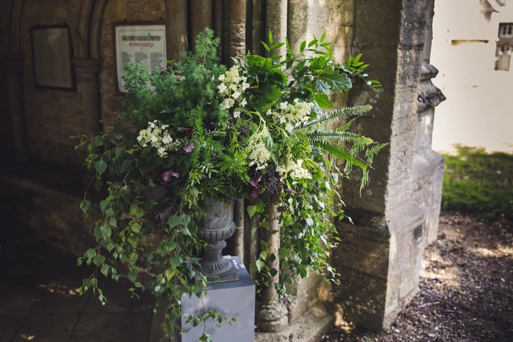 We loved creating these beautifully wild urns and an elevated top table design for E &amp;J 

#WeddingFlorals #FloristLife #BridalBlooms

Photographer: Matt Brown