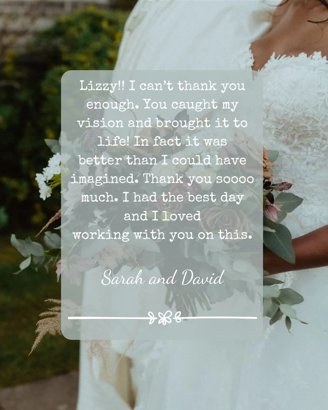 Such kind words from S&amp;D x

Venue @Hedsor 
Images @eophoto.co