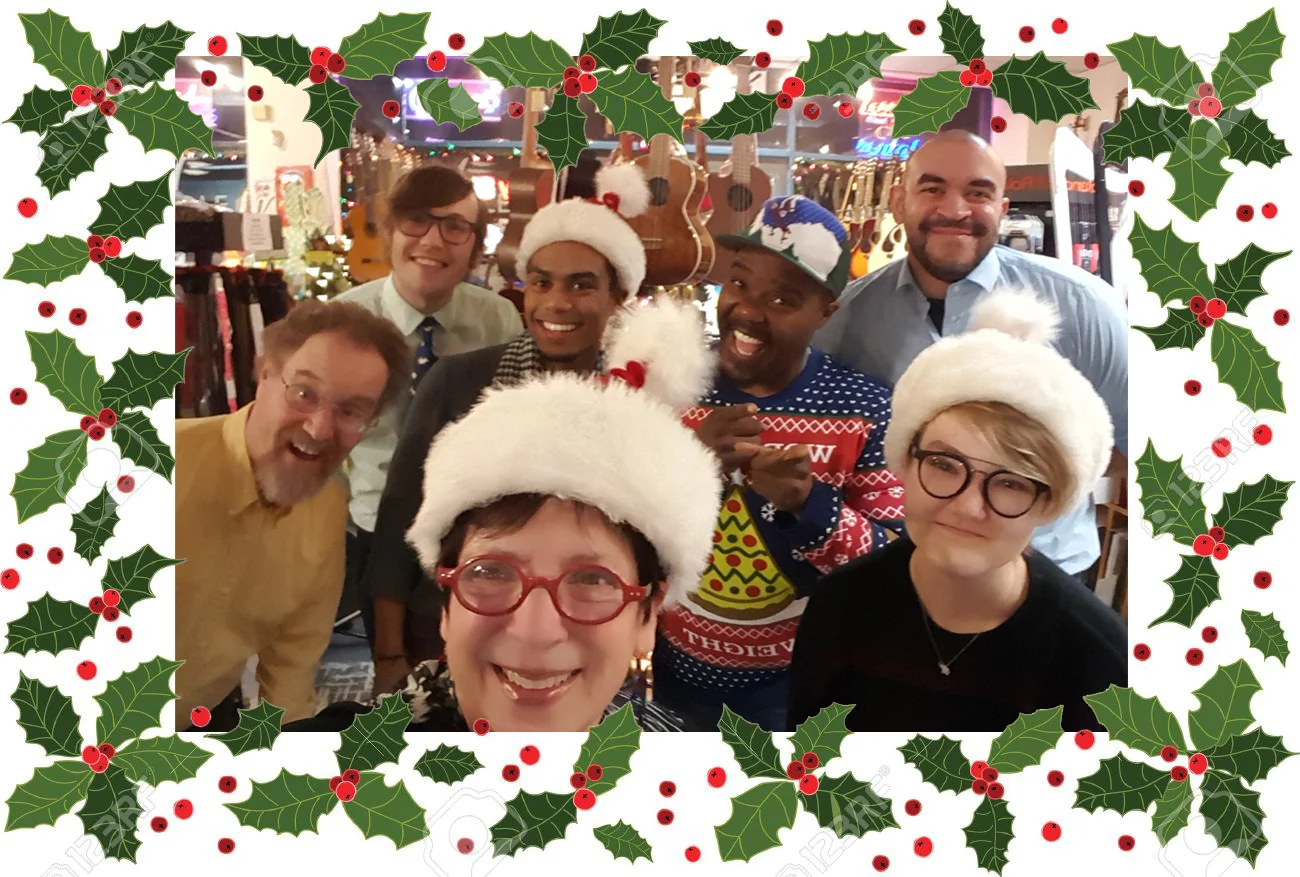 The staff and teachers at Middle C Music wish everyone a happy, healthy, and prosperous new year! We will be closed on Christmas Day and New Year’s Day. Open until 3 p.m. Monday, Dec. 24 and 31 and opening at noon on Wed., Dec. 26 and Jan. 2.