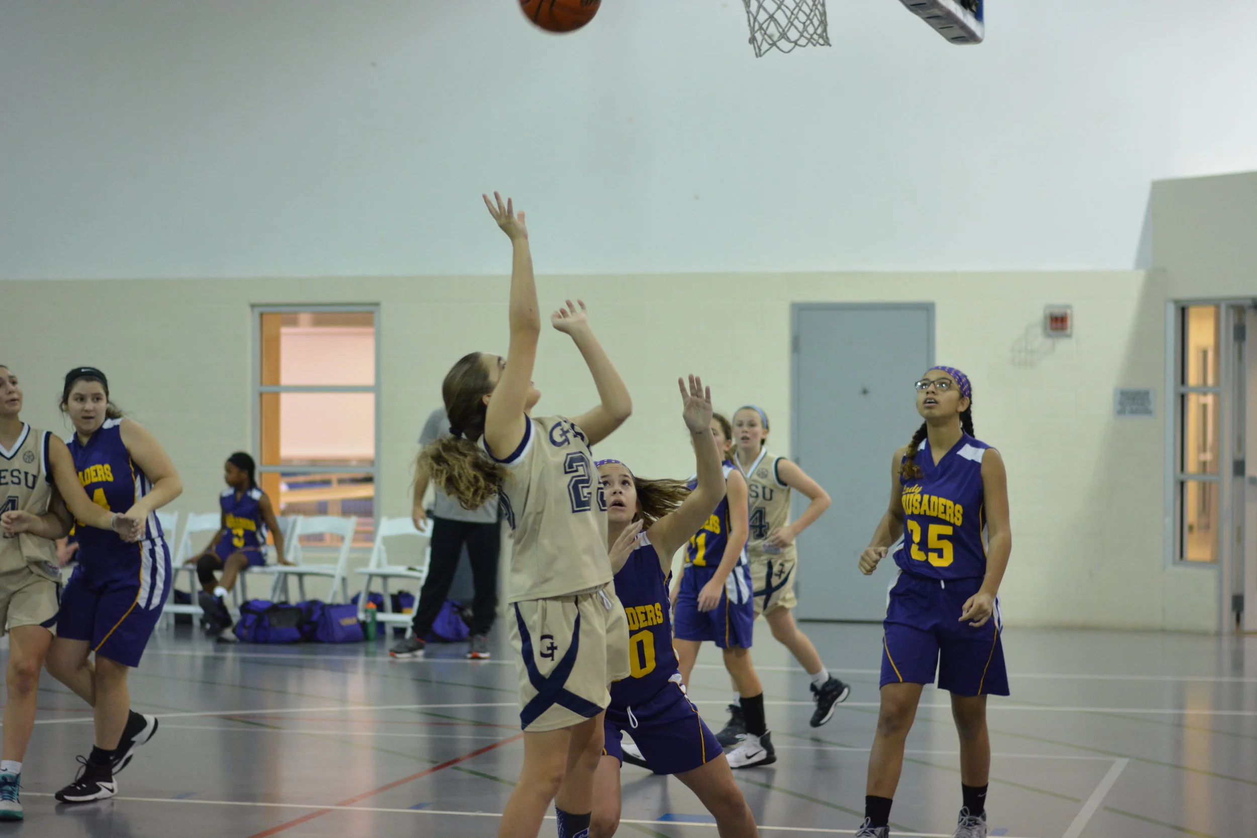 Lady Crusaders Defeat Lady Bulldogs (Gannon)