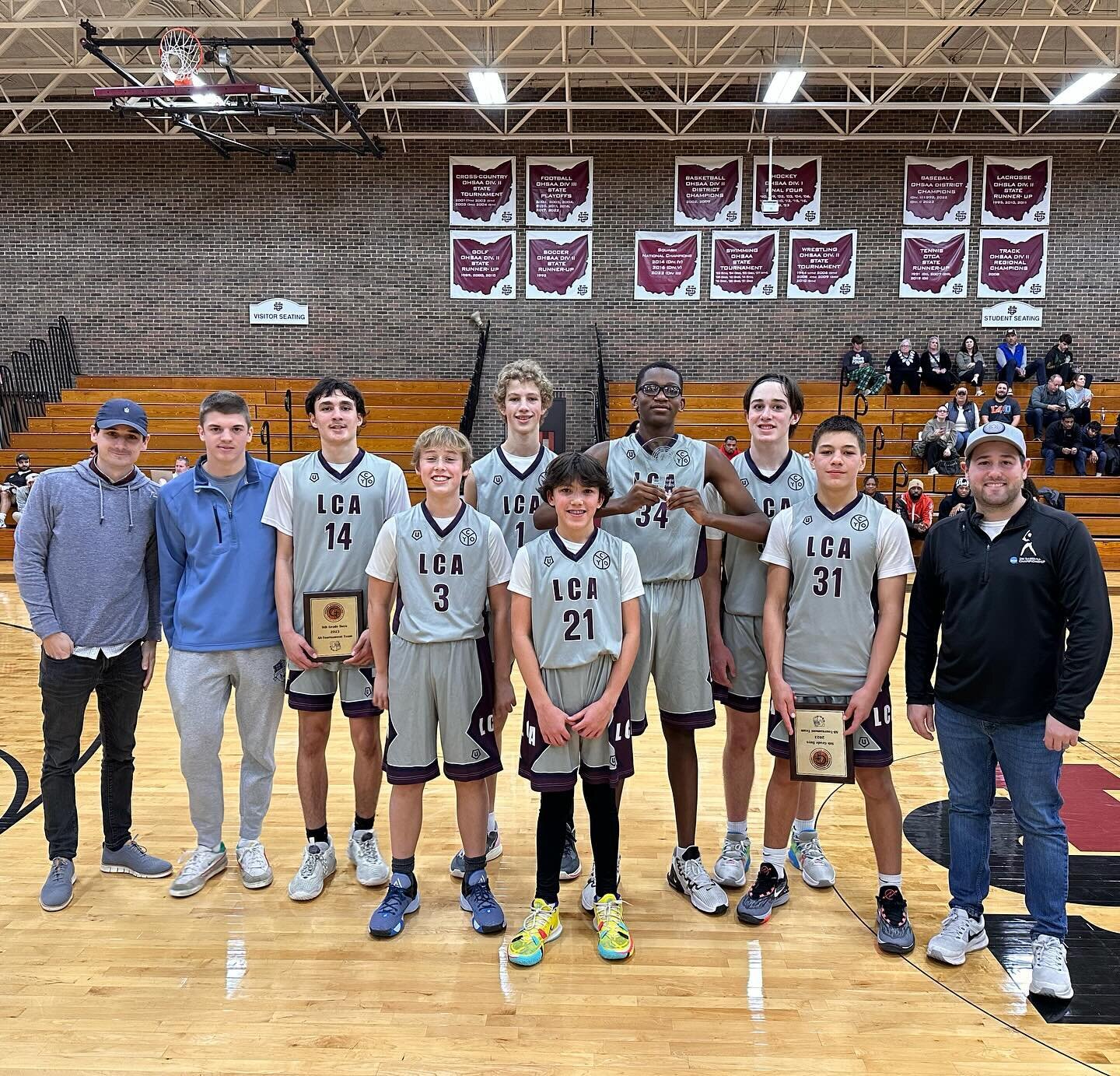 2023 8th Grade Morrissey Classic Champions - Lakewood Catholic Academy