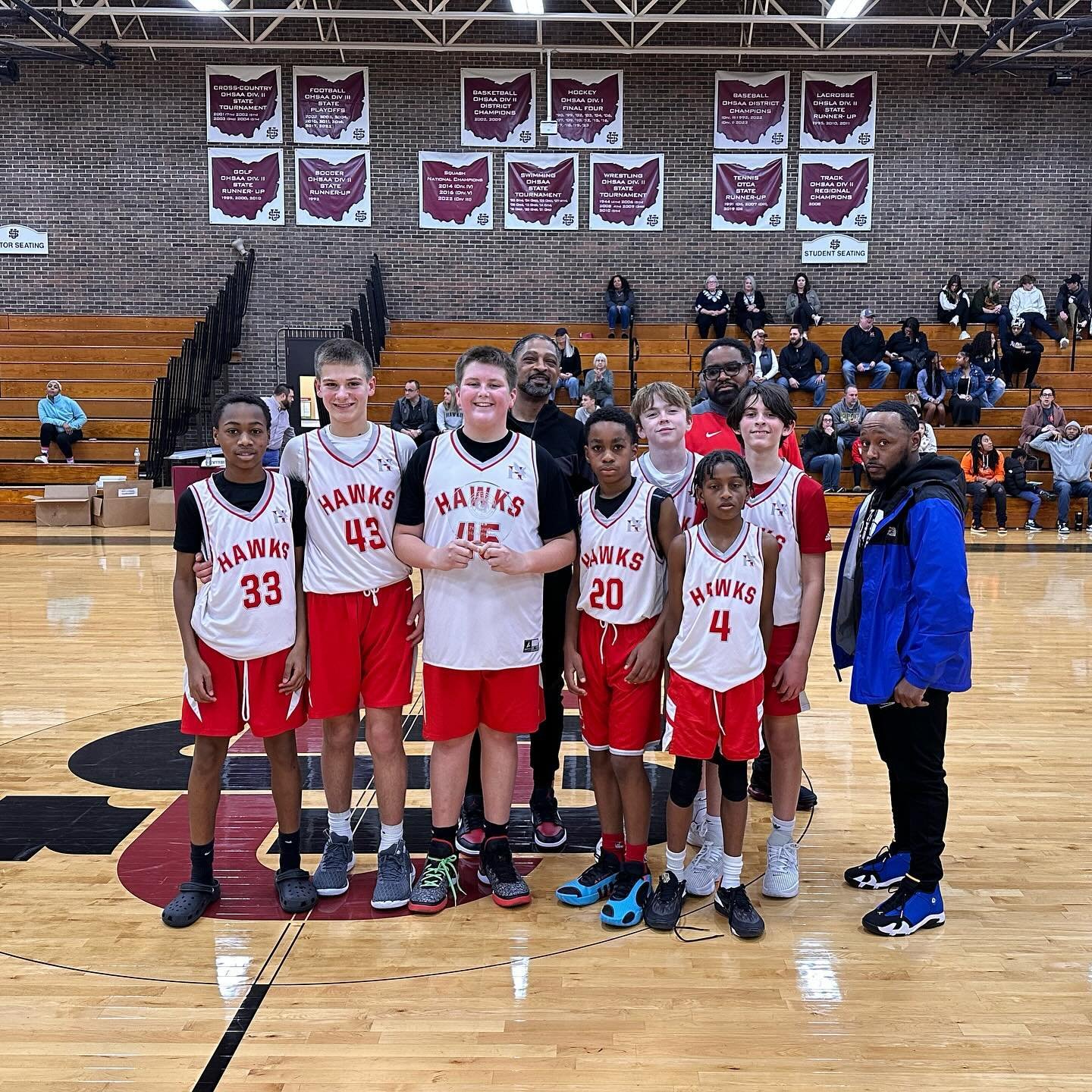 2023 7th Grade Morrissey Classic Champions - Hawken Hawks