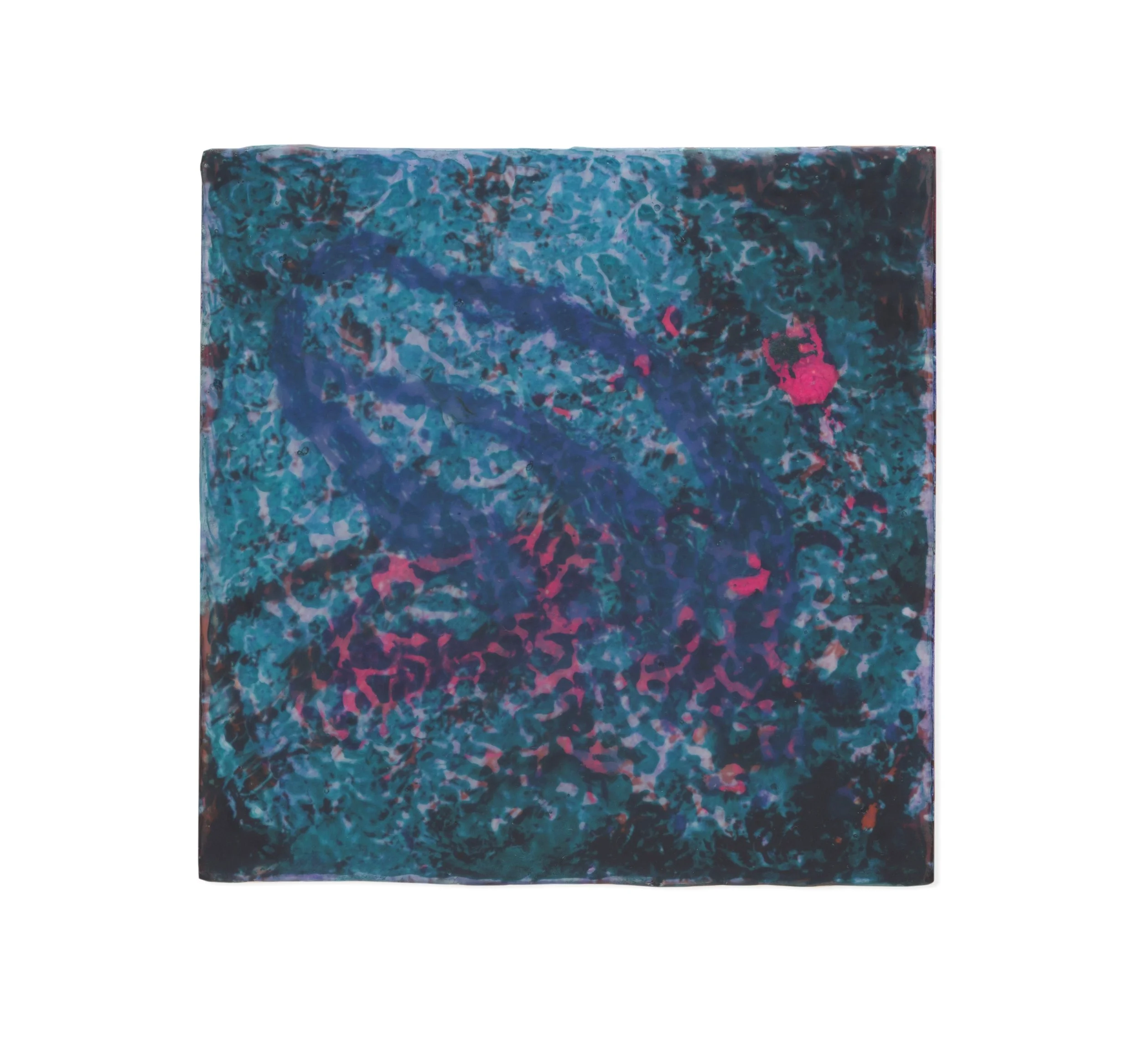 "Untitled" - Acrylic on Panel, 8” x 8” x 1.5”