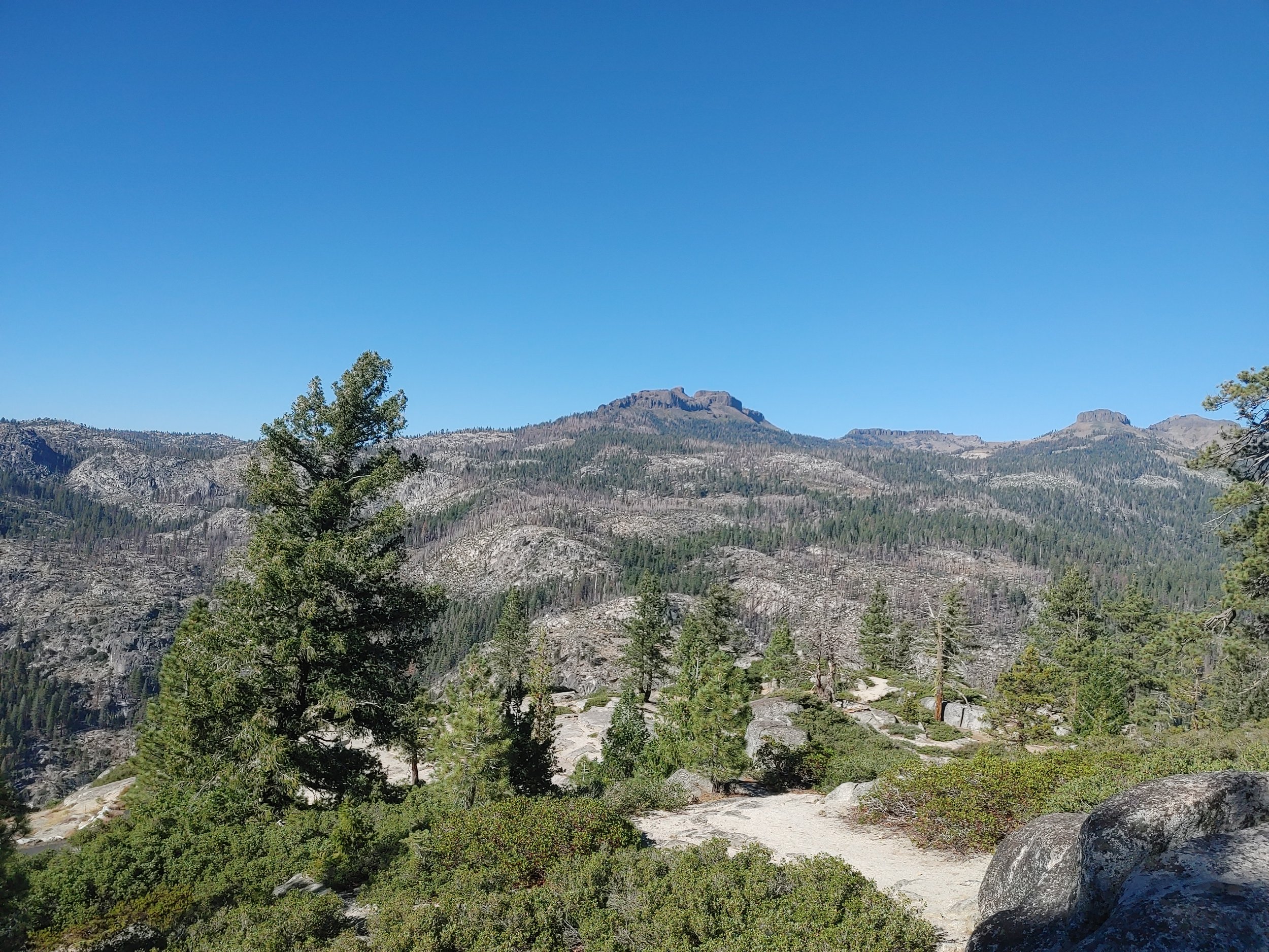  The drive home through the Sierras… 