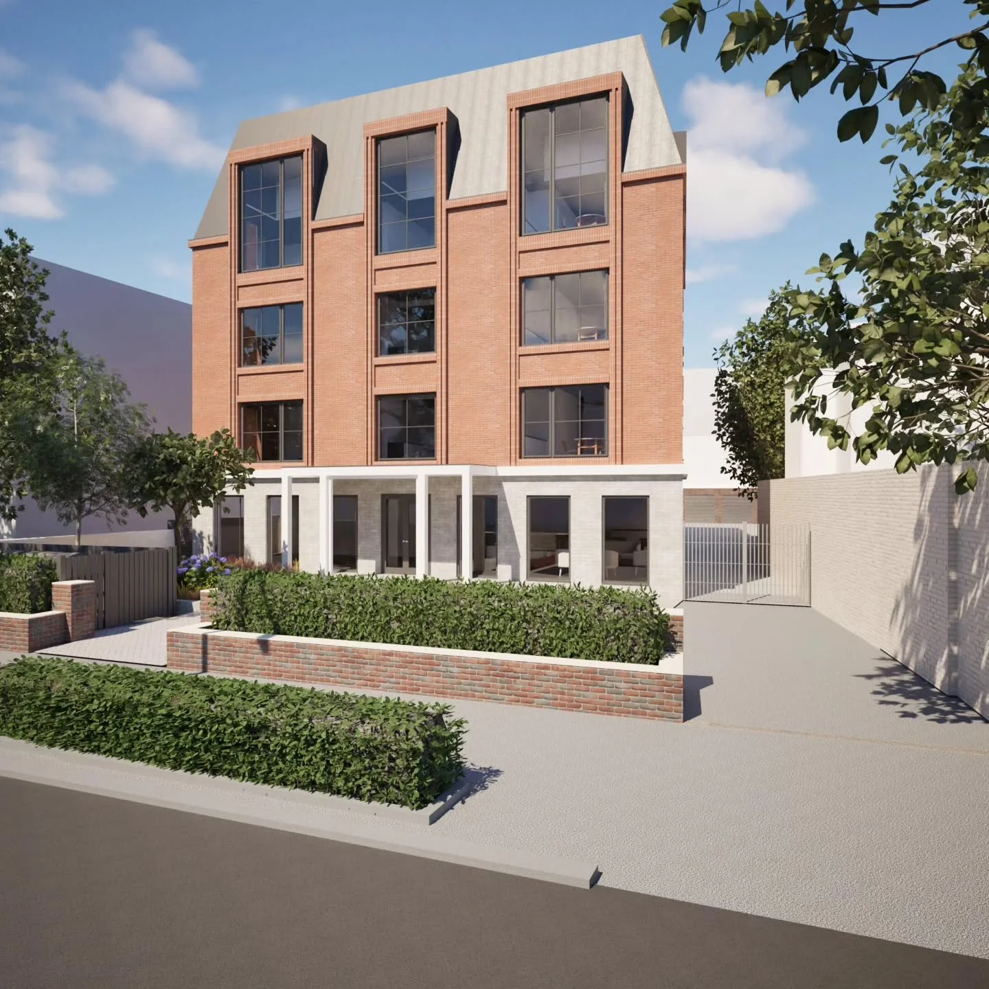 NEW YEAR, NEW PLANNING SUBMISSION! This is a cracking project for a 29-room/suite aparthotel in Maida Vale. The existing derelict building will be demolished to make way for flexible visitor accommodation as an alternative to traditional hotel stays 
