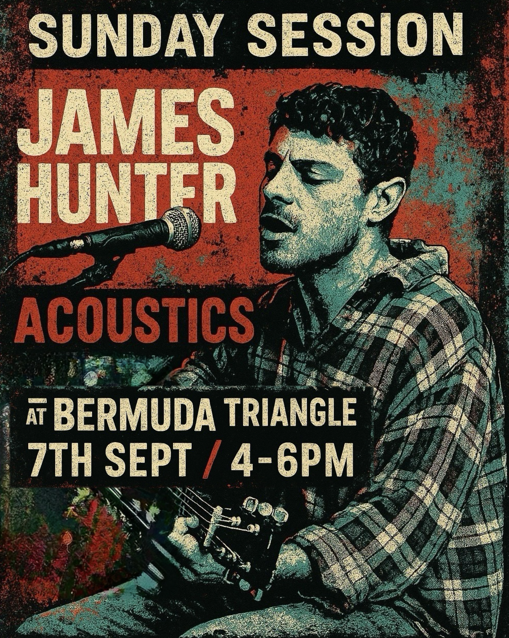 LIVE MUSIC 🎸 James Hunter Acoustics