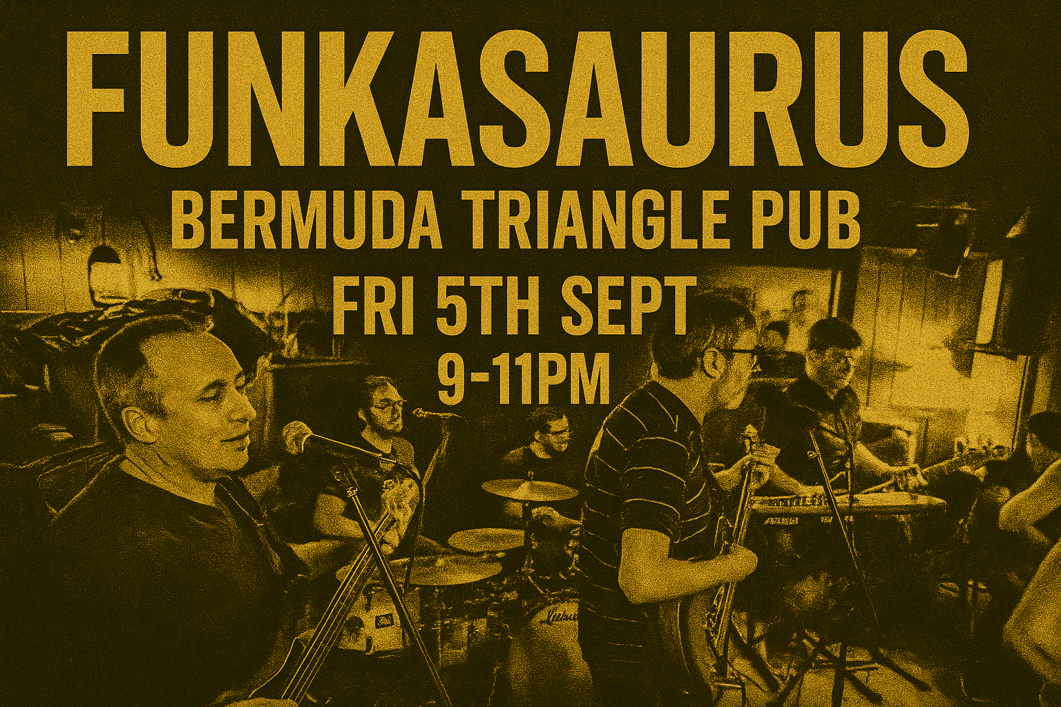 LIVE MUSIC  🎸Funkasaurus
